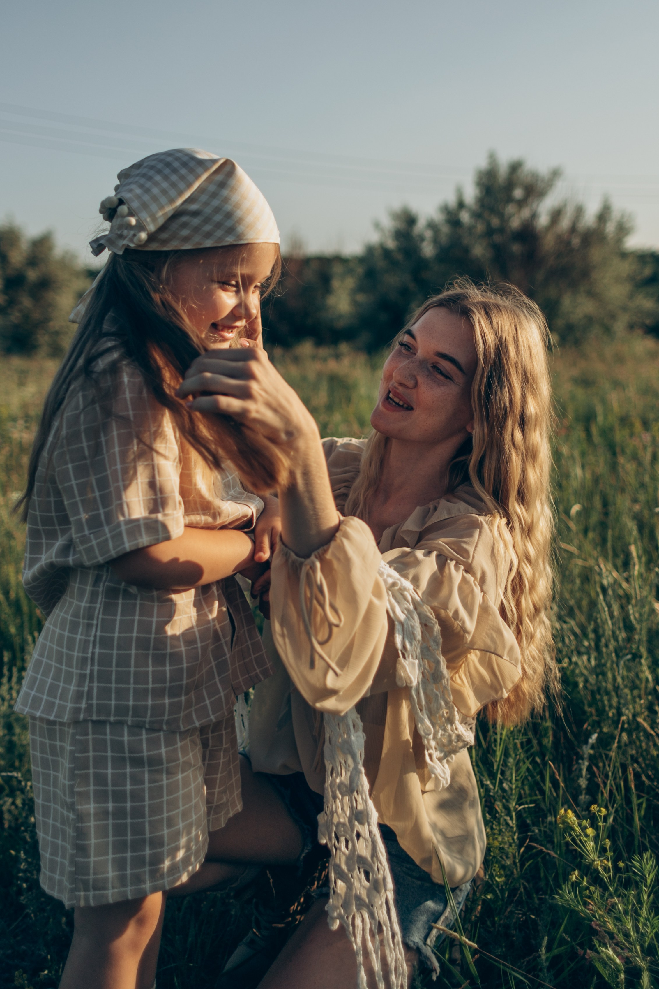 В золотом закате. Фотограф в Саратове