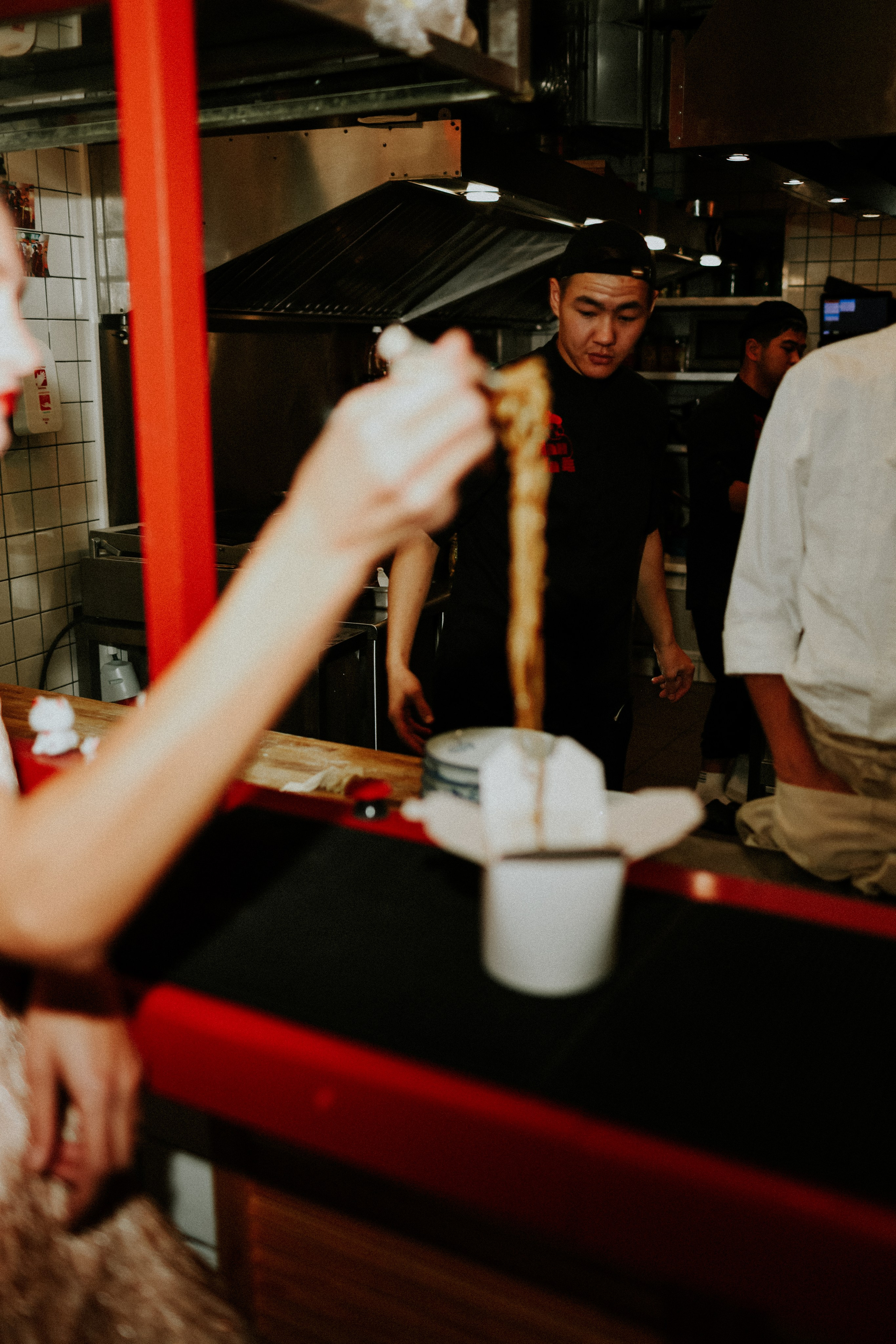 Фотосет в лапшичной. Женский фотограф в Москве Ксения Казакова