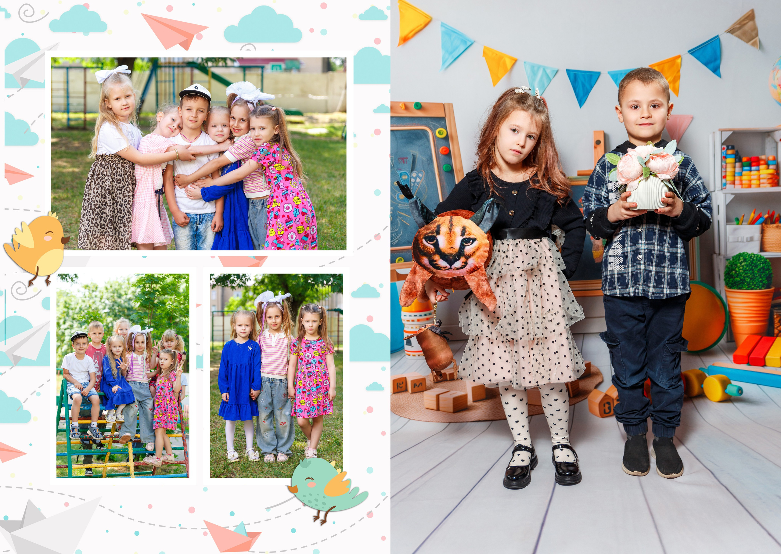 «Воздушный шар». Выпускные альбомы в Донецке и ДНР. Фотограф Донецк и ДНР