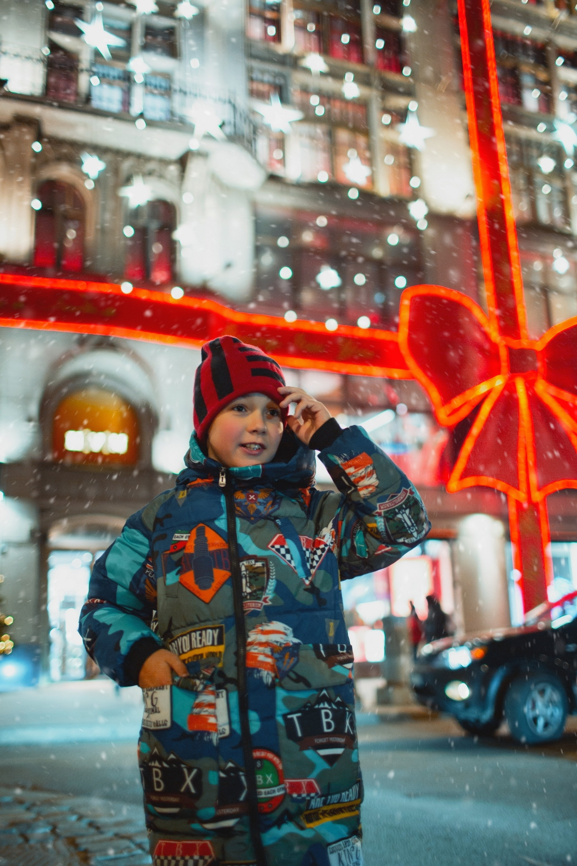 На прогулке