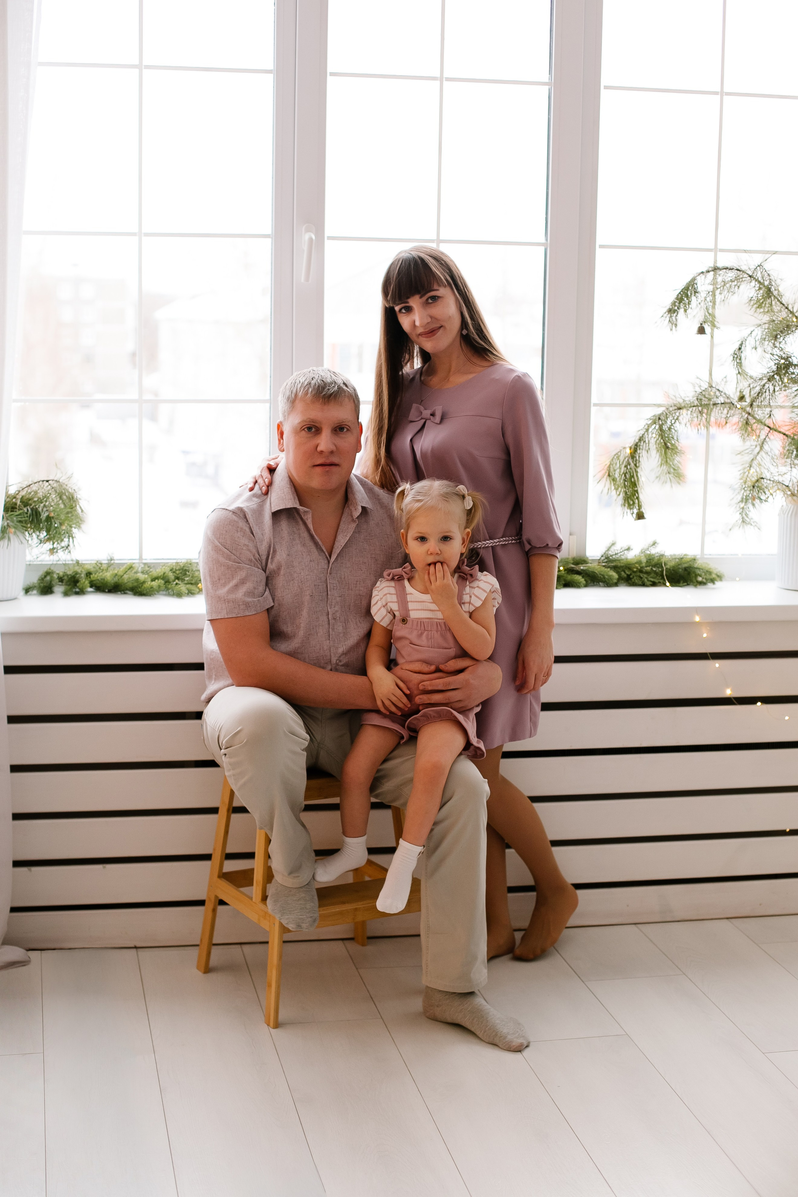 Новый год Ксюшеньки. Свадебный, семейный и детский фотограф в г. Абакан респ. Хакасия Любов