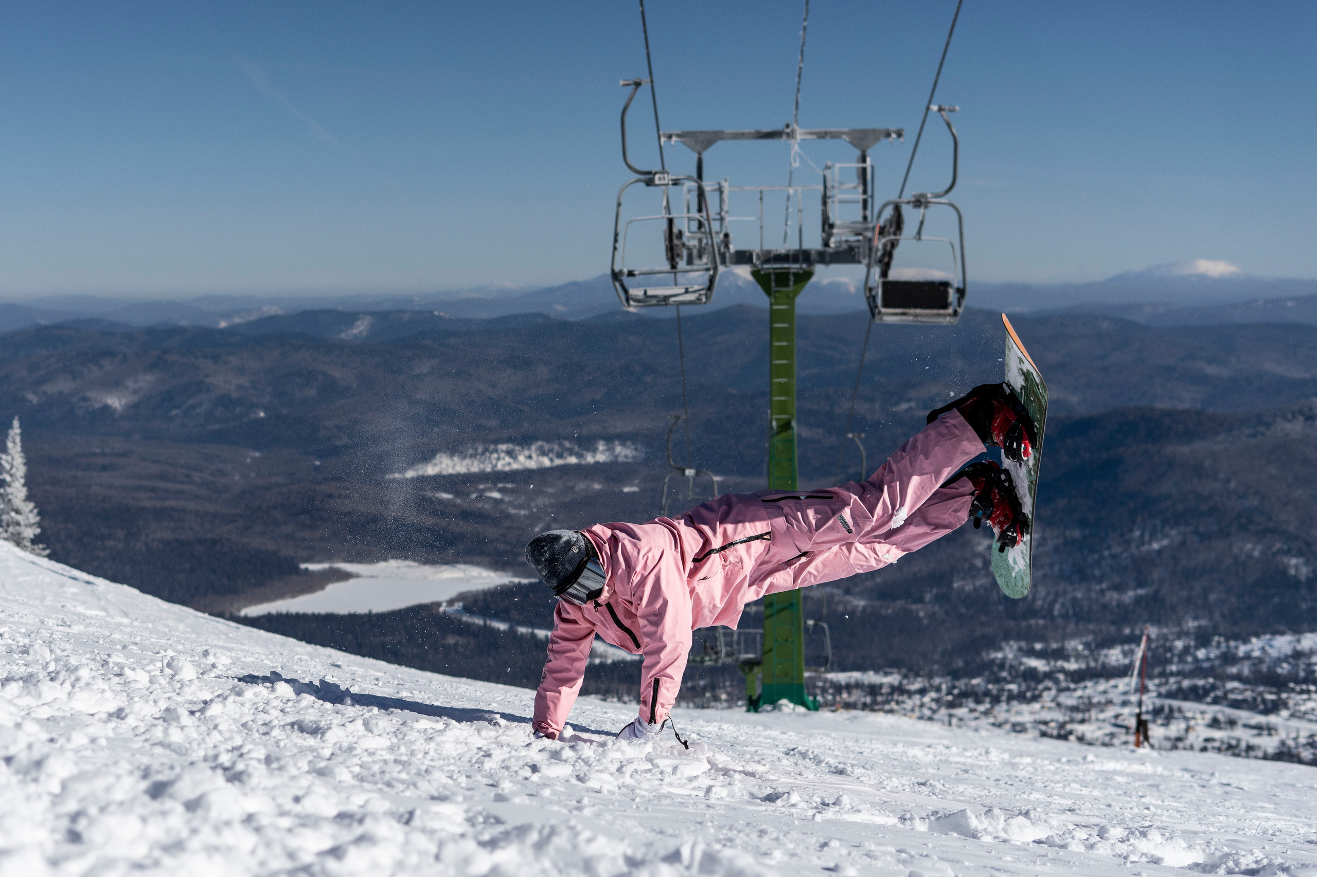 Фотосессия на вершине. Анастасия Паршукова — фотограф Шерегеш Новосибирск