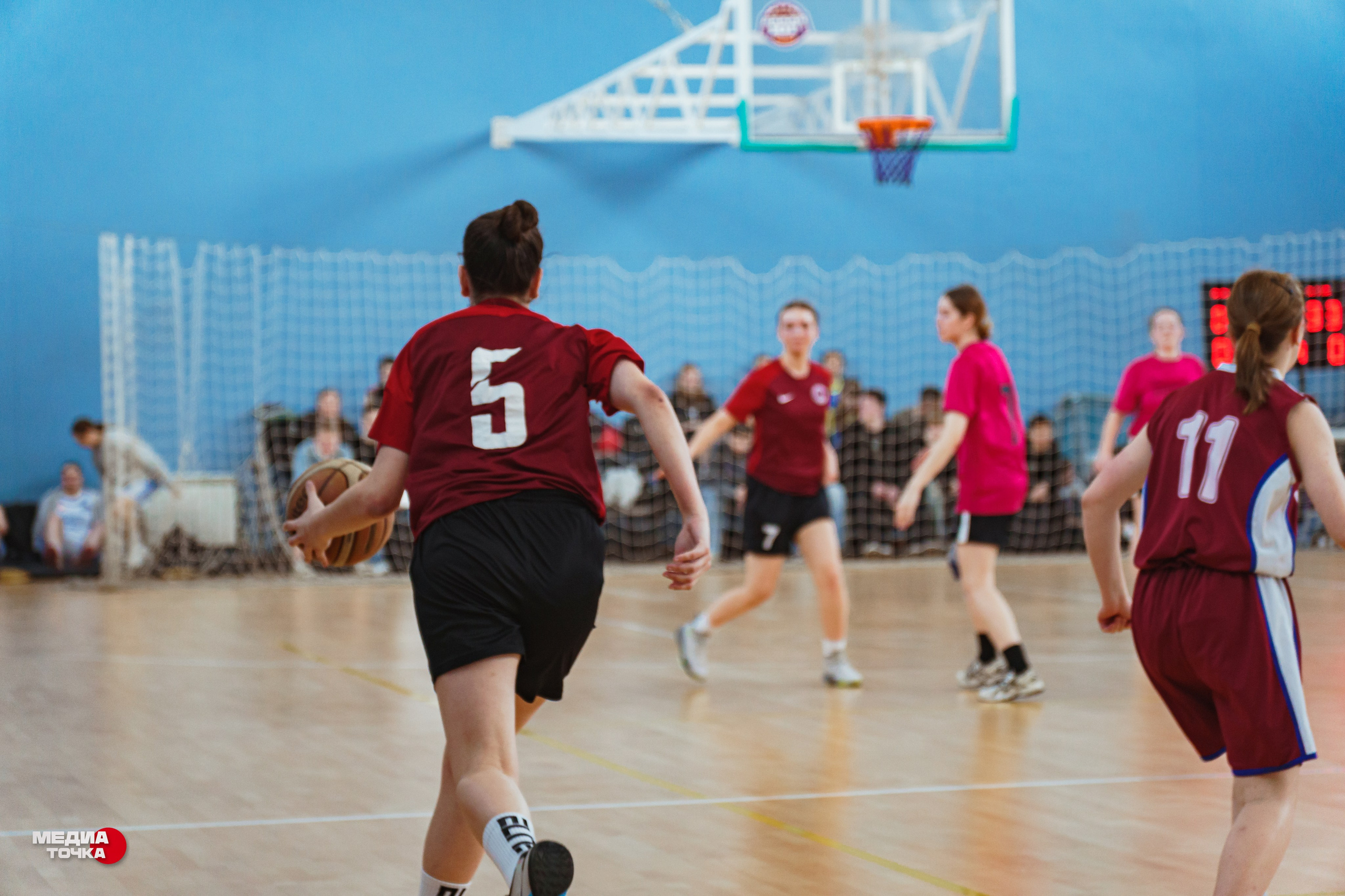 Краевые соревнования по баскетболу среди девушек. Прохоров Вячеслав — создатель медиа контента в Краснодаре