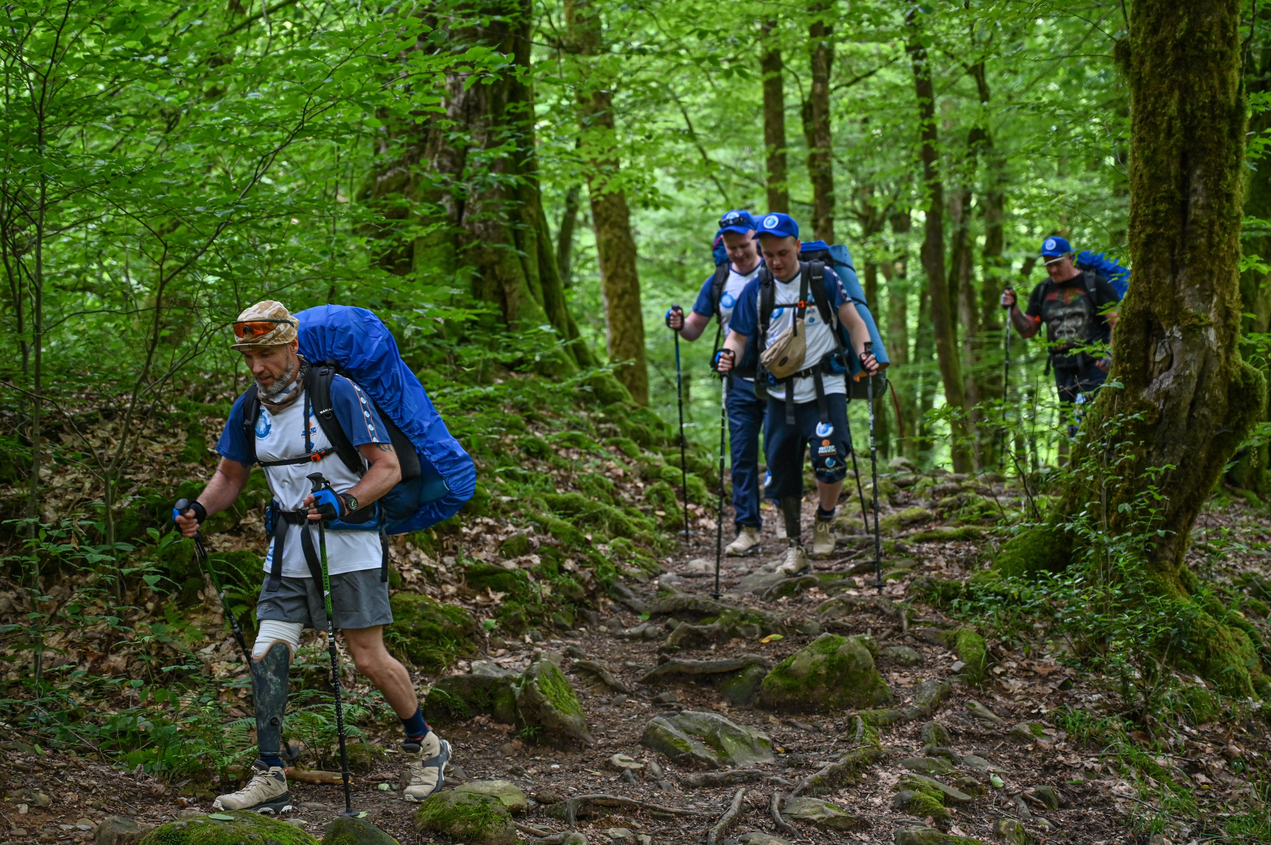 «Спортивно-адаптивный центр «Орто-Спорт» горный туризм. Фотографирую счастливых людей в Сочи