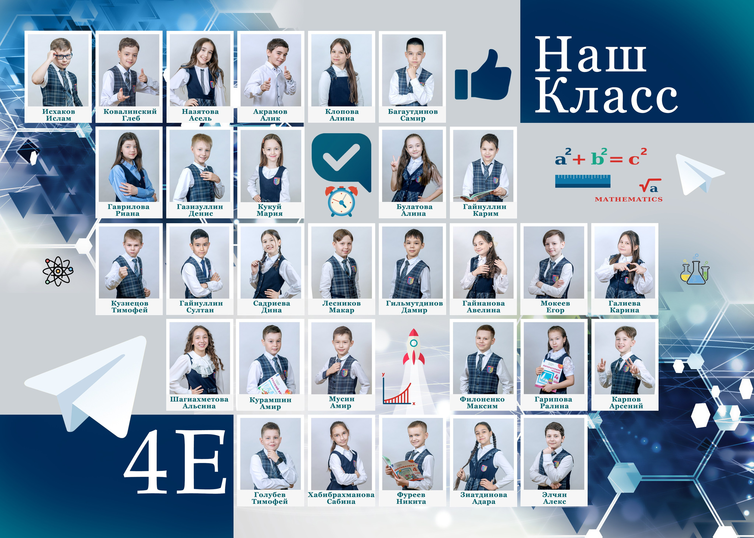 Вариант дизайна альбома Синий. Выпускные альбомы Казань. Семейный и детский фотограф Михаил Мигачев