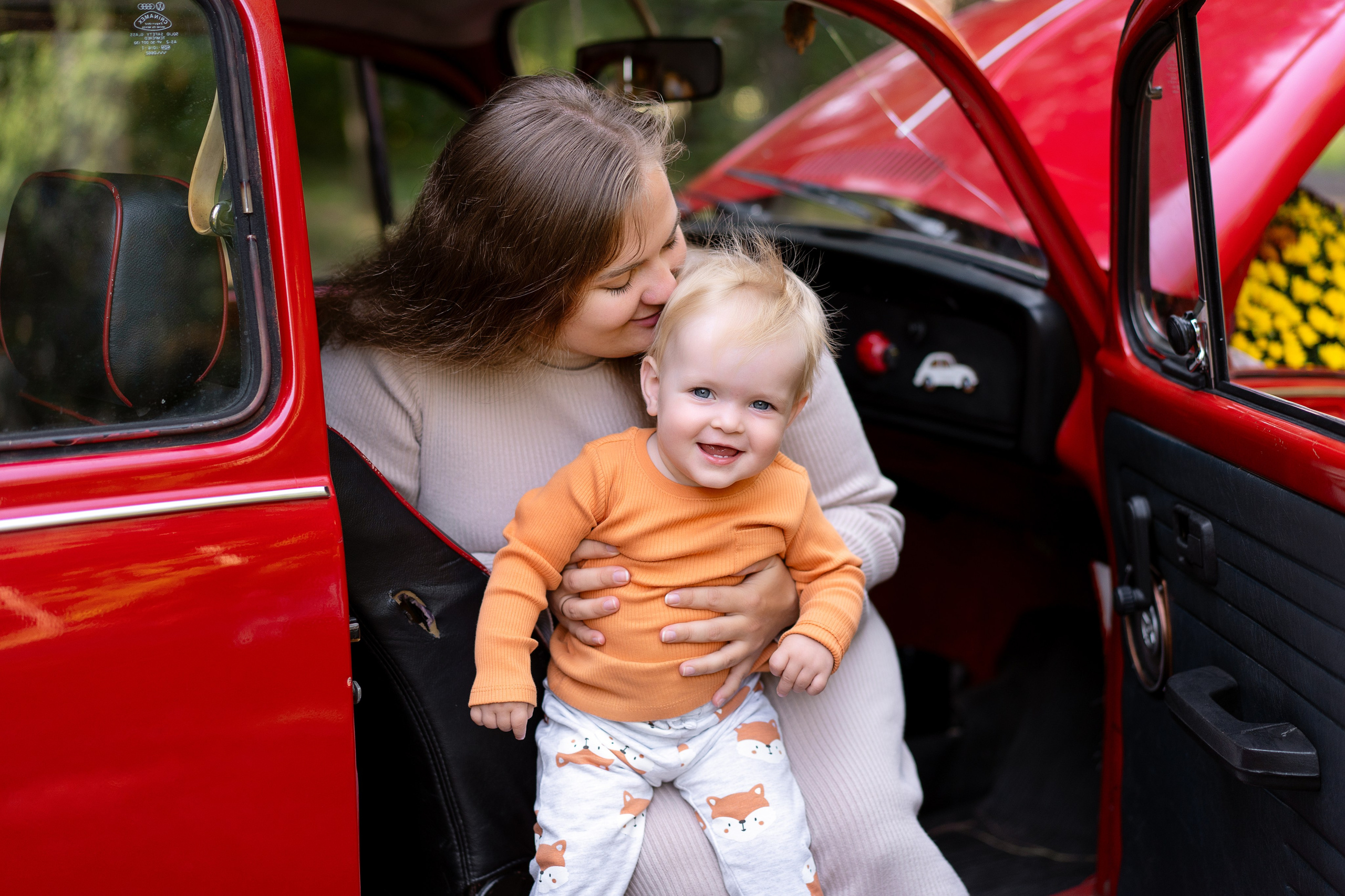 Фотодень с РетроМашинкой. Семейный и свадебный фотограф Минск, Беларусь Анна Орловская