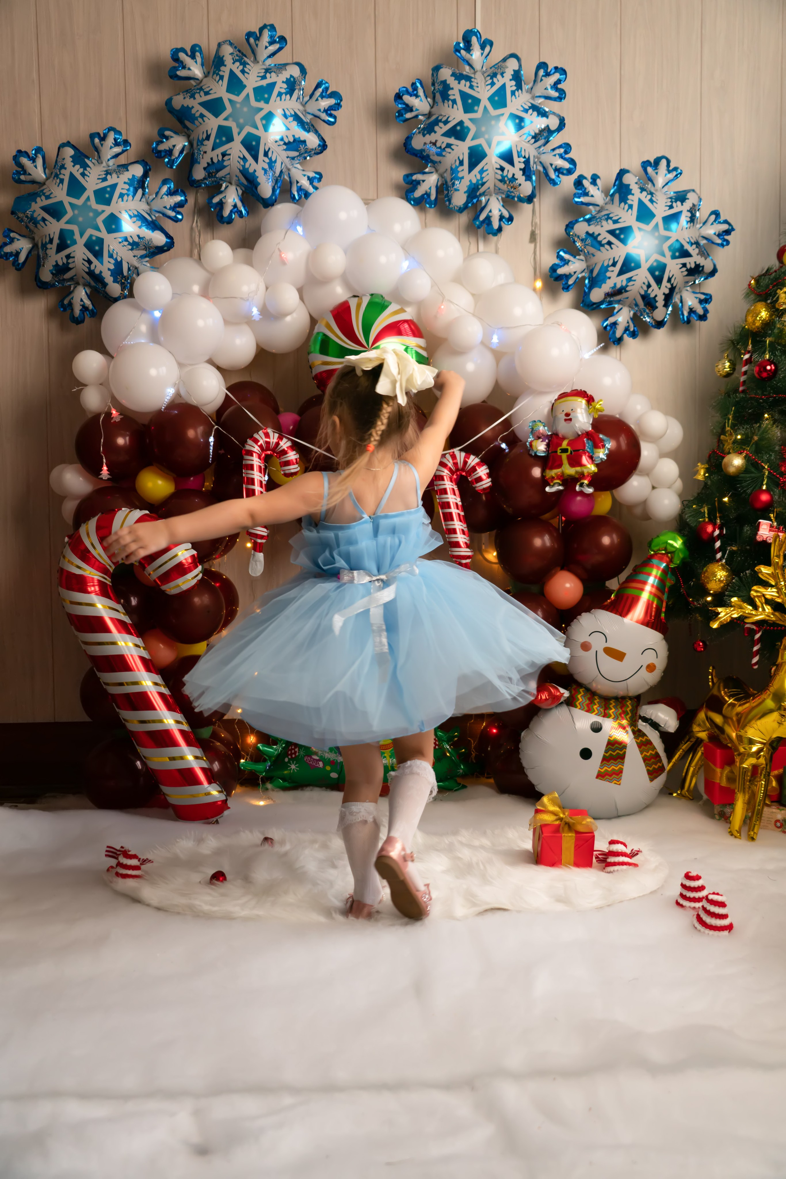 Бабушка и 2 сестренки- Новый год. Семейный и детский фотограф Тула Ясногорск Тульская область Надежда Кукушкина