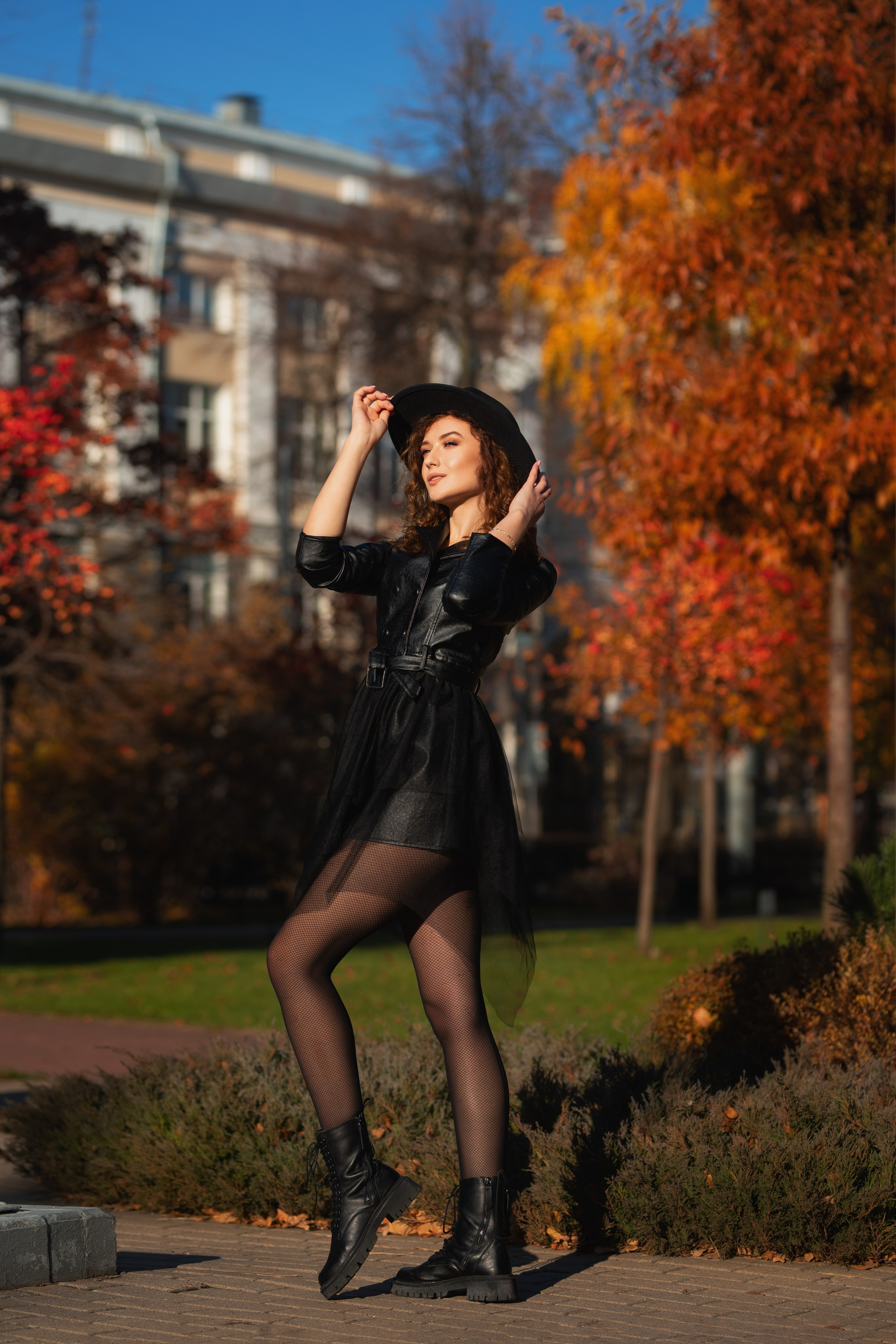 Осенняя фотосъемка в парке с Анастасией в формате для «себя»
