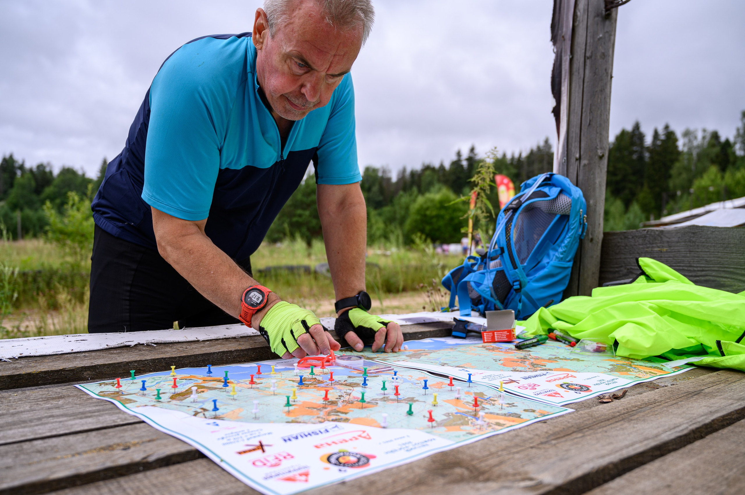Рогейн. Фотограф Владимир Муренков в Москве