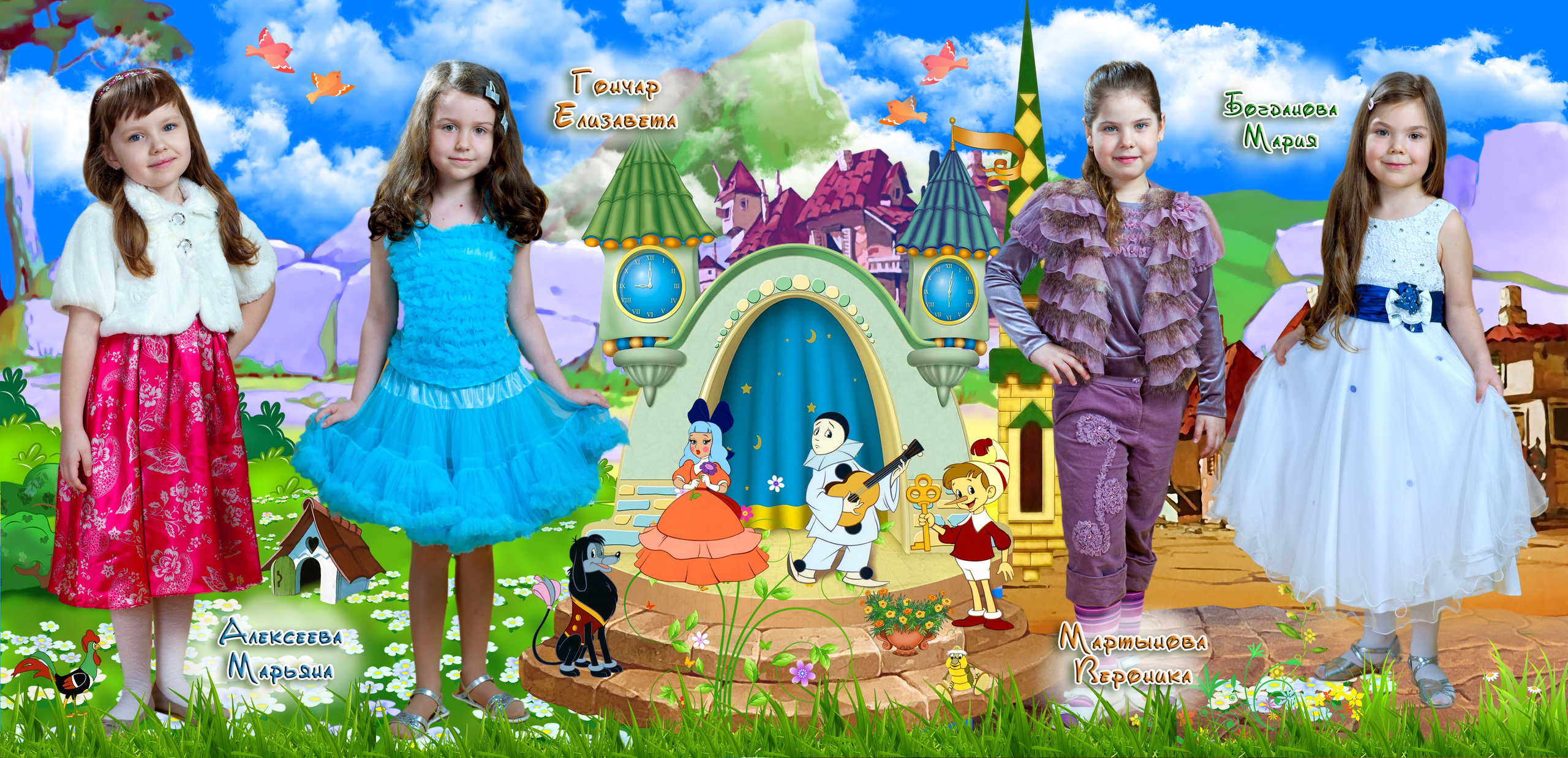 Дисней 5000 с 6-тью разворотом с твердыми страницаи. Art photographer Nino