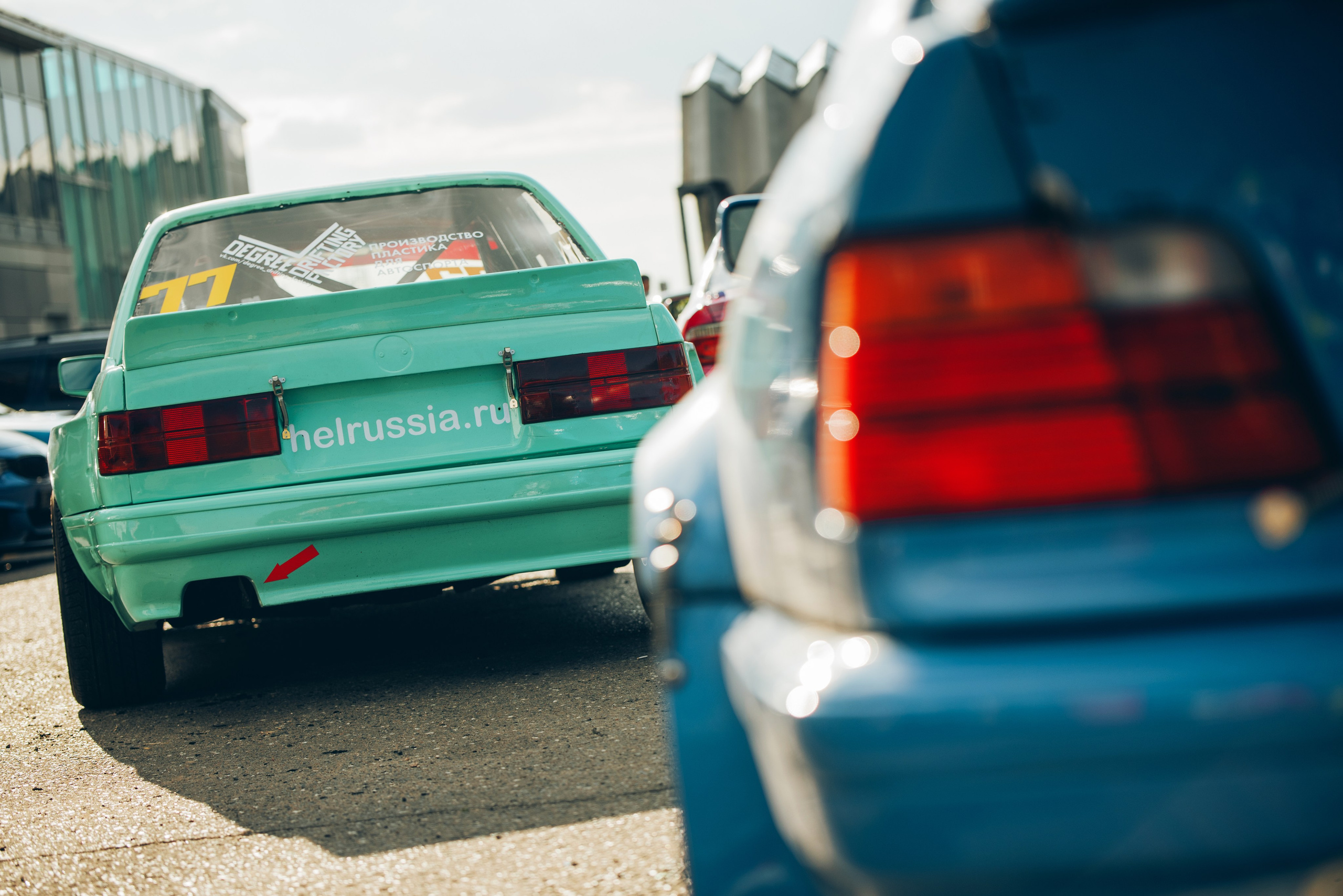 Rds запад ADM Raceway. DeLorein