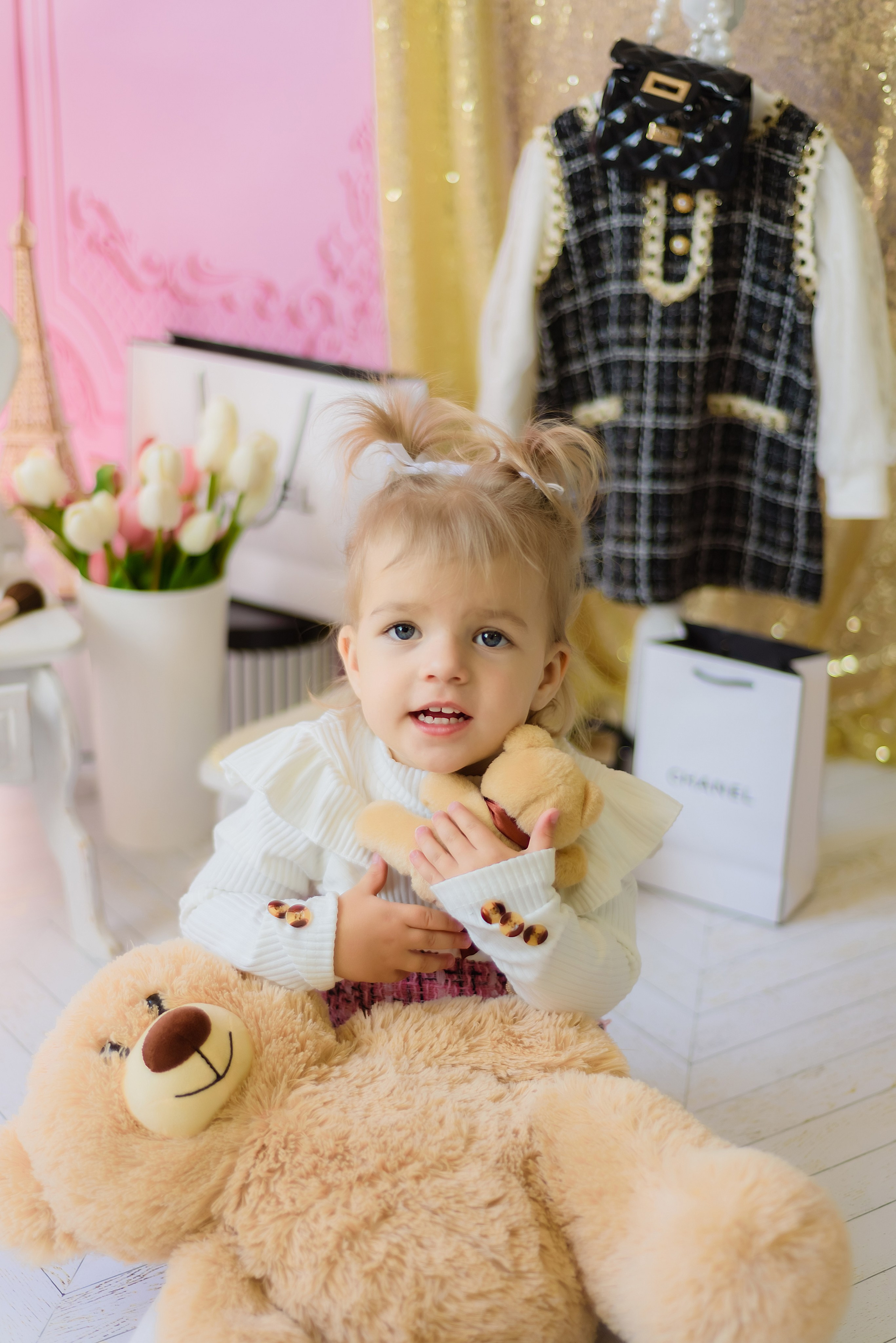 Детская фотосессия «Париж» Аделина. Детский Фотограф |Фотограф на годик в Брянске Ирина Романова