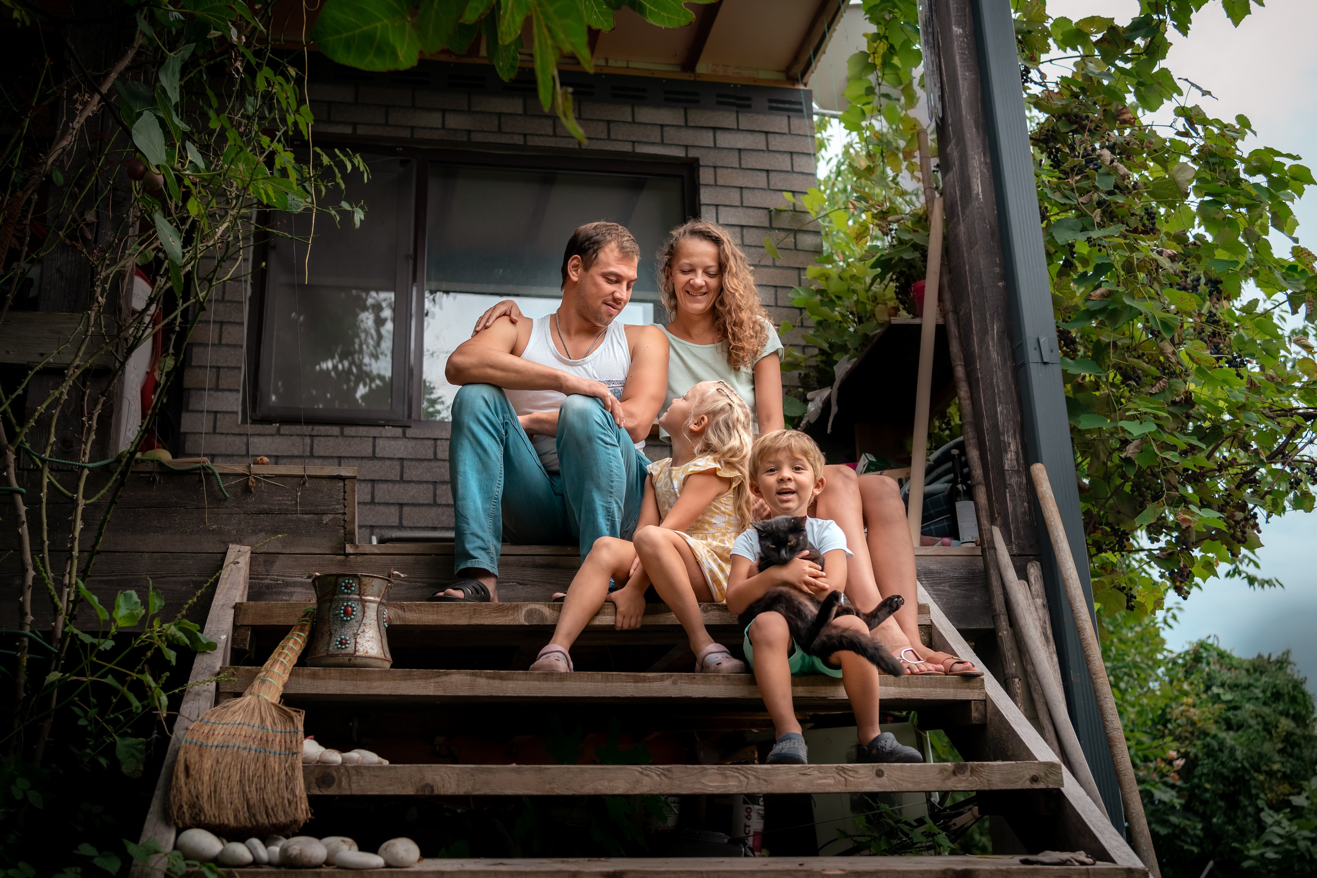 День с семьей, Сочи. Семейный фотограф Варвара Сорока в городе Москве