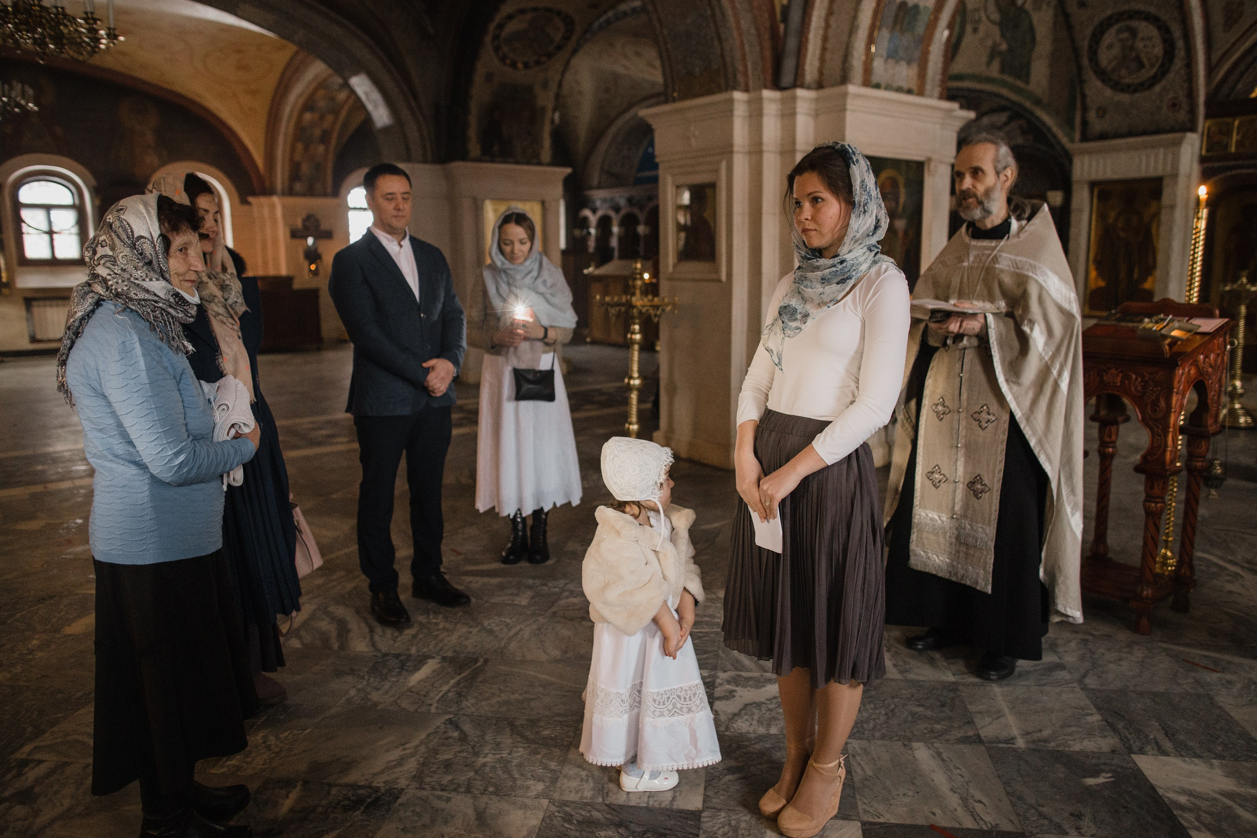 Крещение. Репортажный и свадебный фотограф в Москве Лена Таращенко