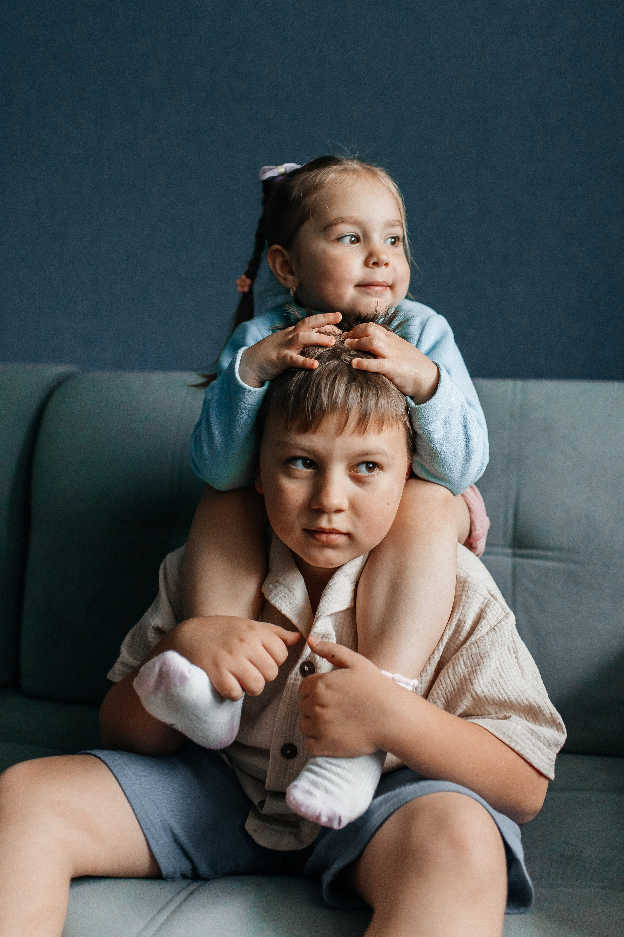 Елизавета, Михаил и Анфиса. Елена Семейный фотограф Санкт-Петербург