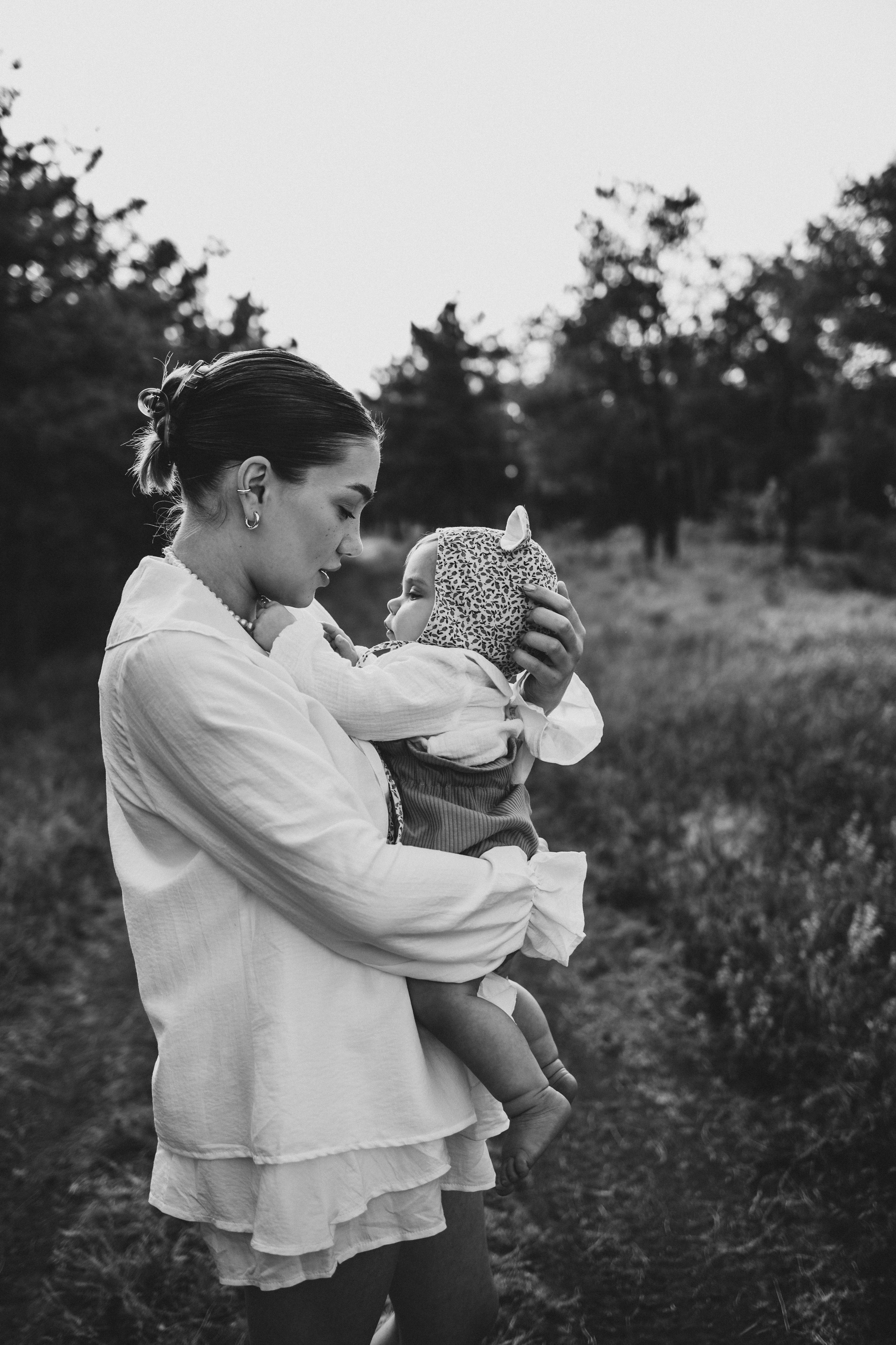 Про маленькую Аглаю и ее маму и папу. Фотограф Алевтина Матешук