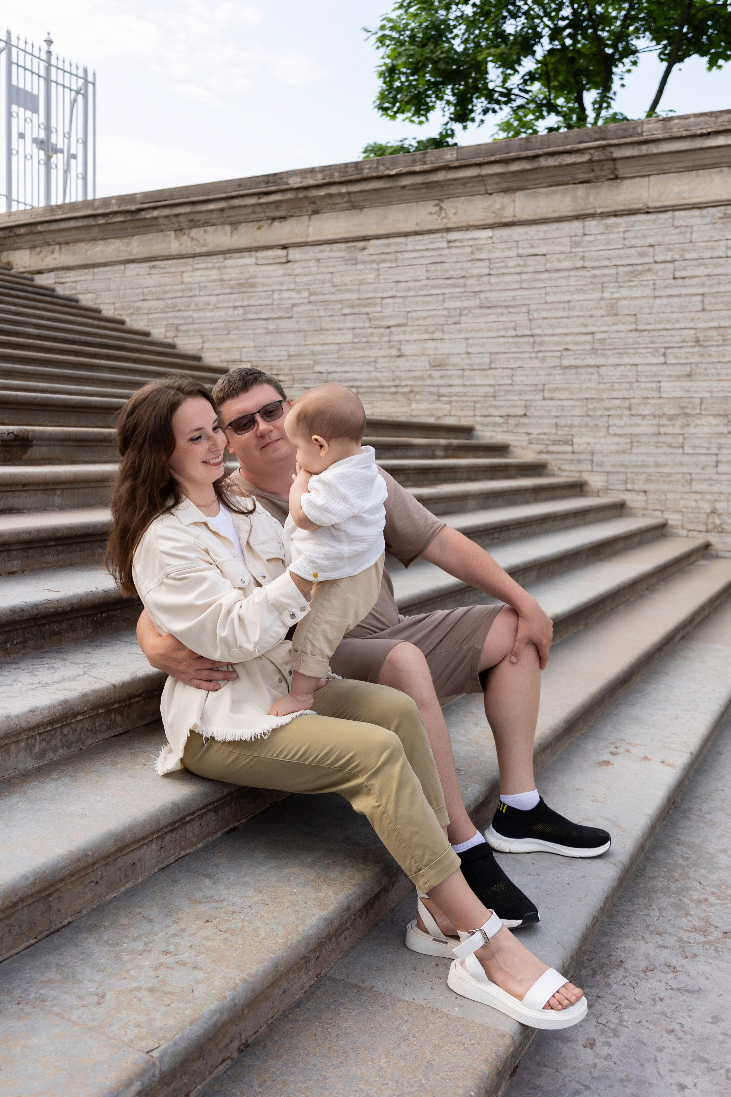 Семейная фотопрогулка в Пушкине. Семейный и свадебный фотограф в Санкт-Петербурге Татьяна Швыкова