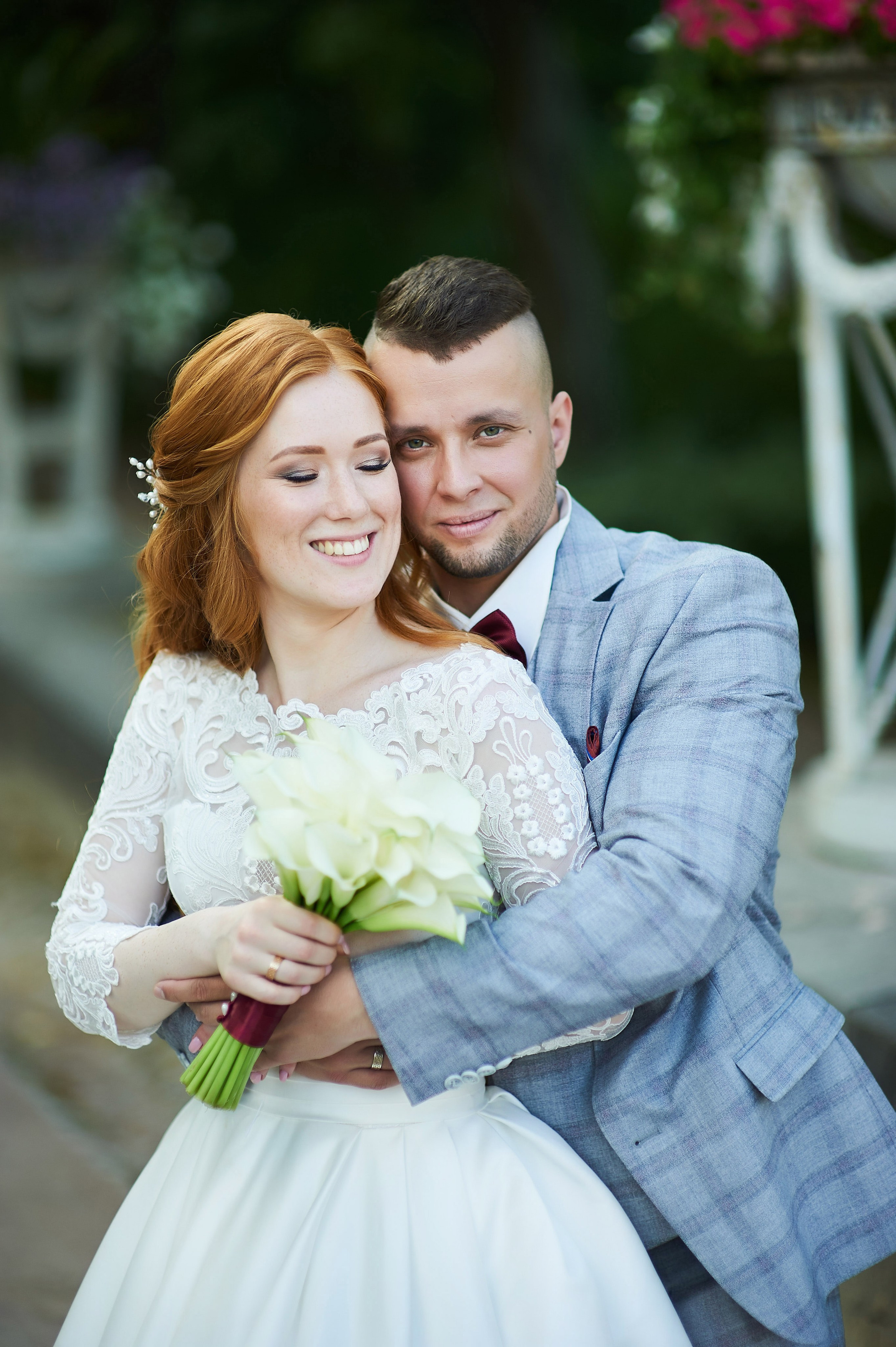 Красивейшая свадебная прогулка для проведения фотосессии своей свадьбы по Екатерининскому парку в Пушкине Наталии и Александра. Портретный, семейный и свадебный фотограф в Санкт-Петербурге и в Пушкине Ширяев Денис