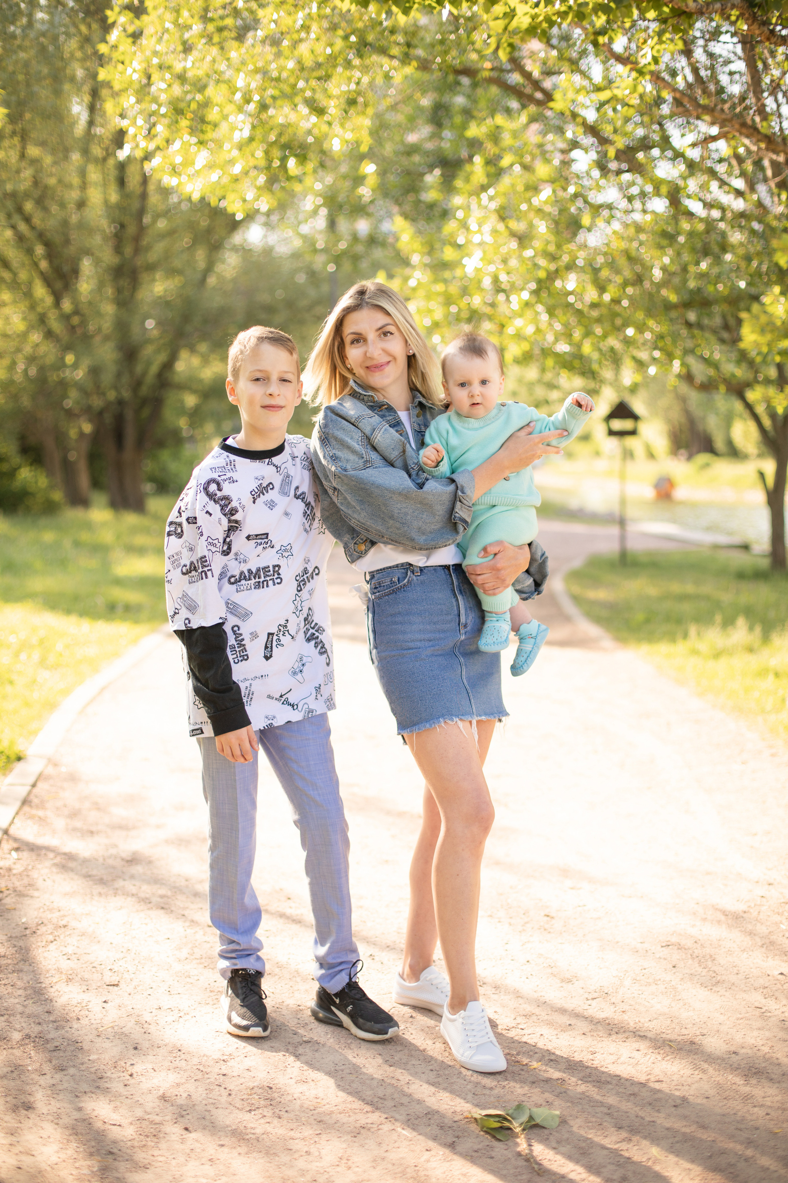 Семейная фотосессия в парке. Семейный и детский фотограф в Москве Татьяна Рос