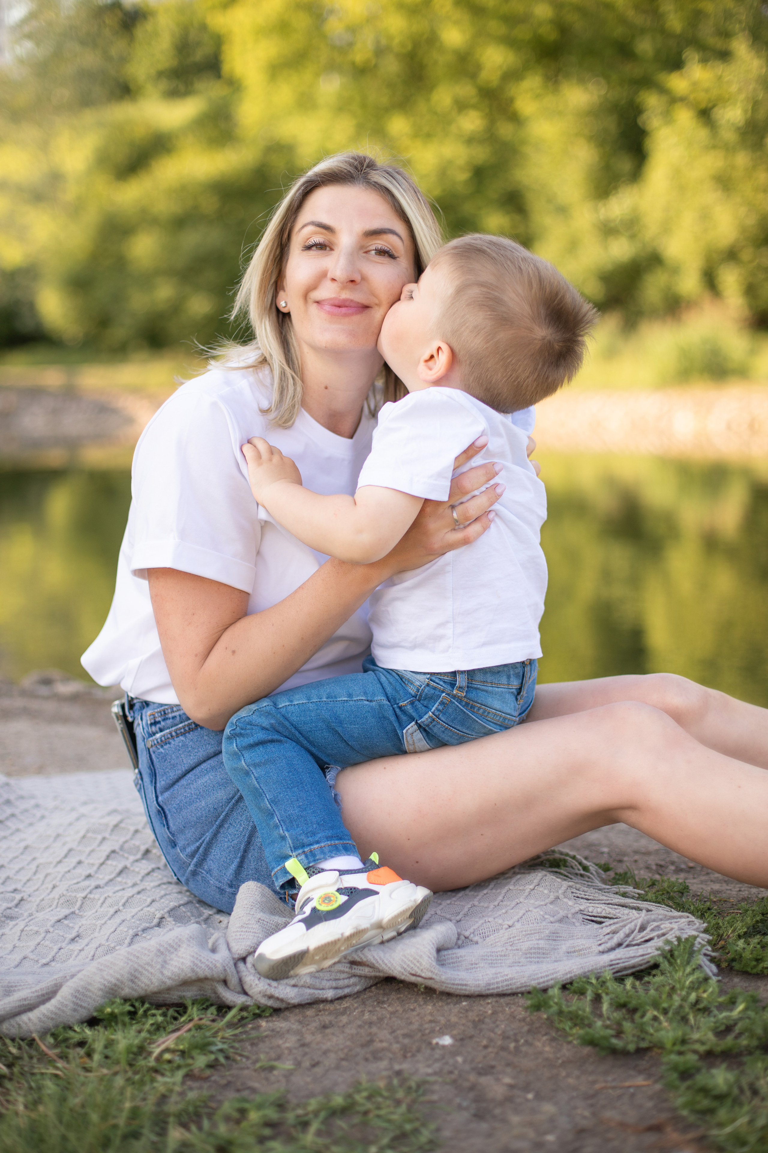 Семейная фотосессия в парке. Семейный и детский фотограф в Москве Татьяна Рос