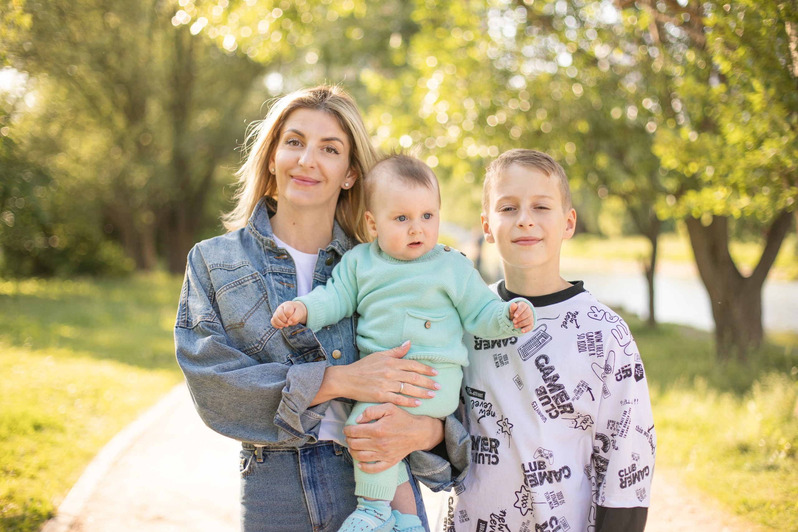 Семейная фотосессия в парке. Семейный и детский фотограф в Москве Татьяна Рос