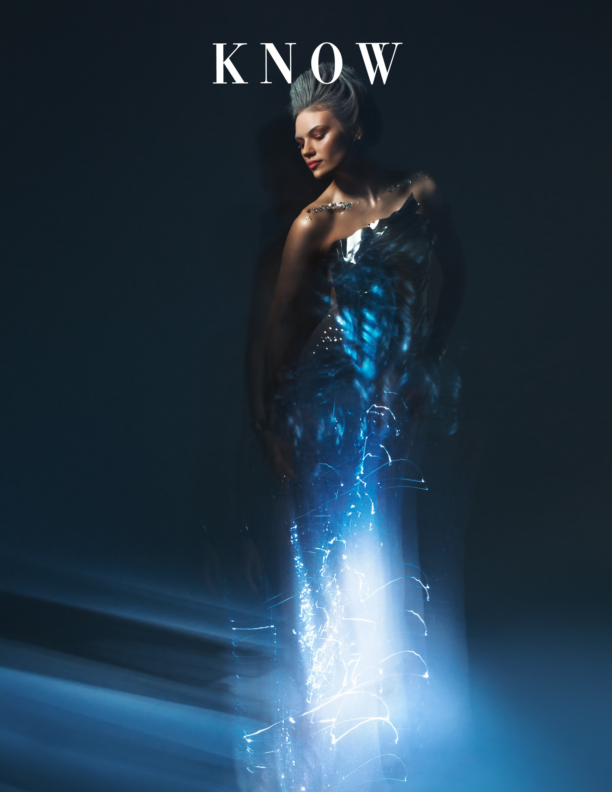 KNOW magazine Winter Woman. Портретный фотограф в Санкт-Петербурге Дмитриева Наталия