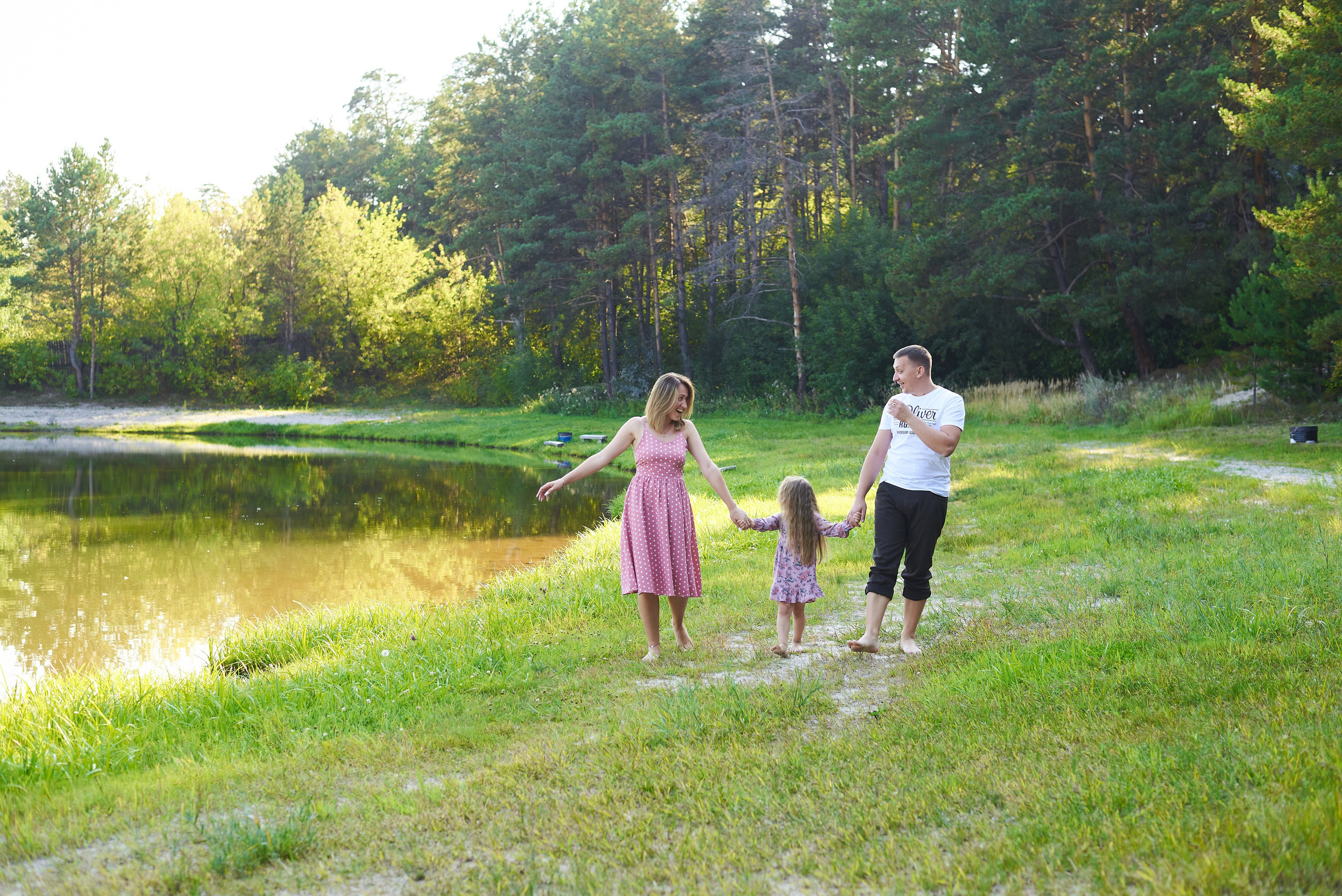 На озере. Семейный фотограф в Барнауле, Горный Алтай, Заринск, Алейск