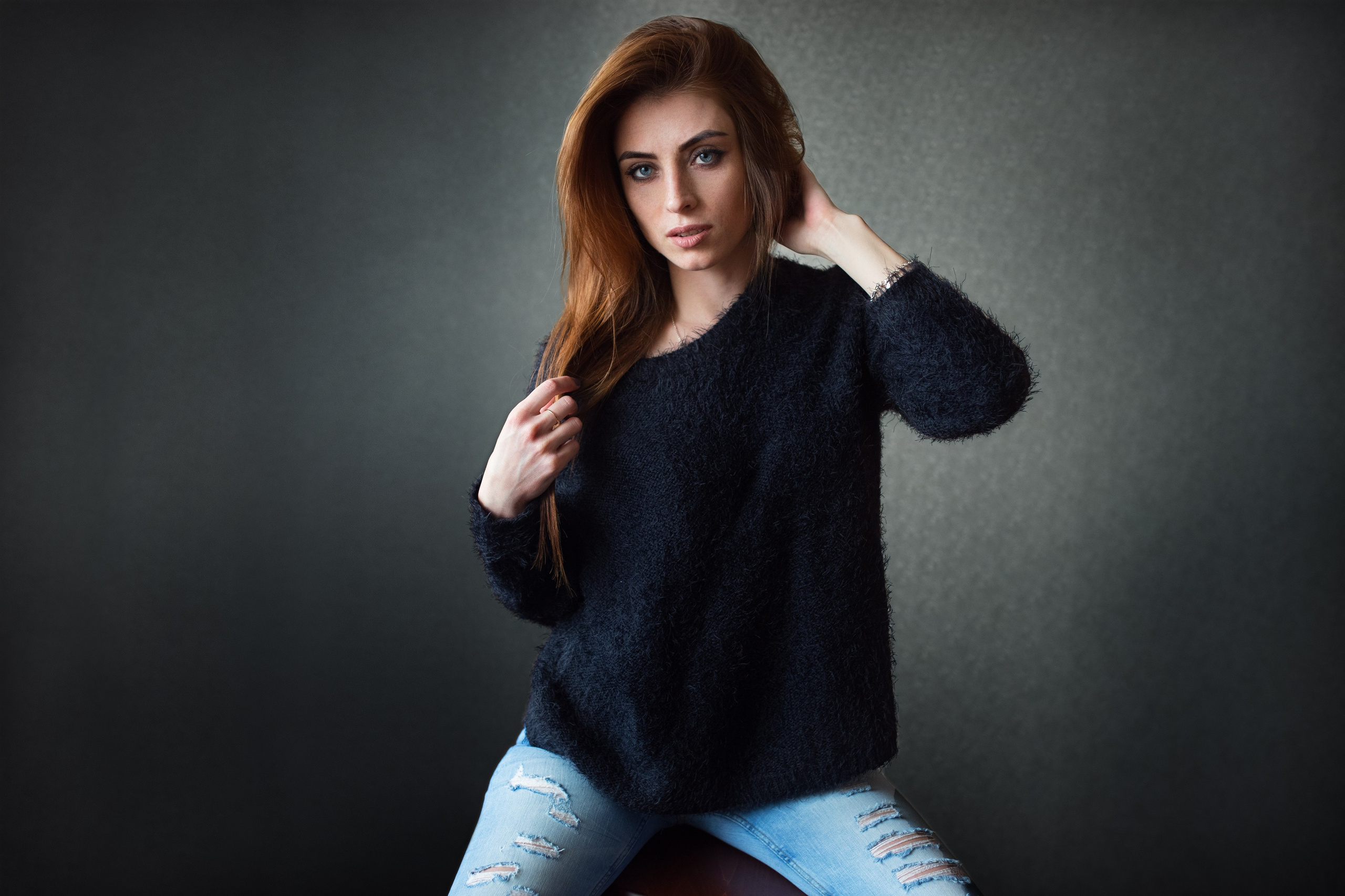 Портретная съемка у окна с Надеждой для «себя»