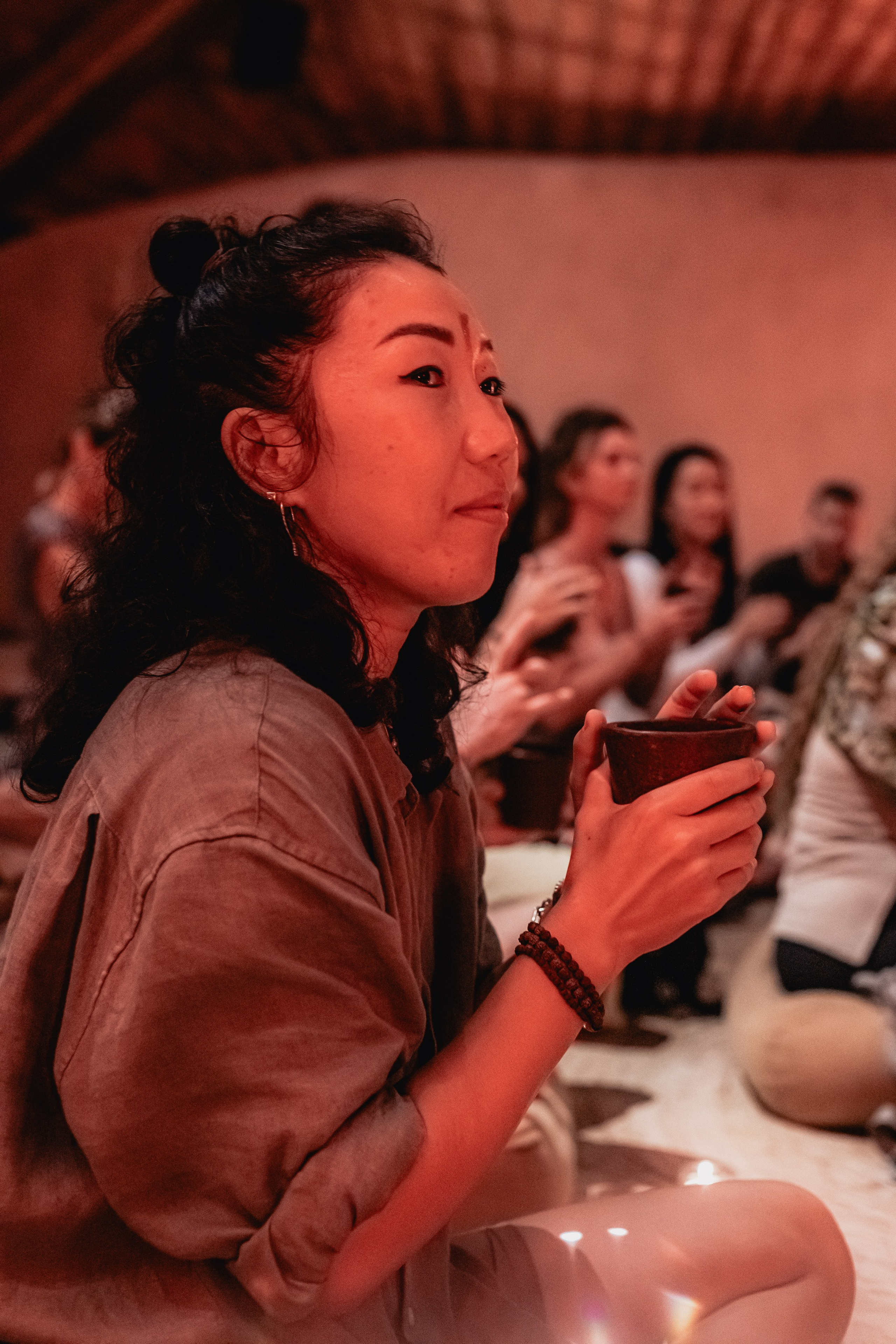 Cacao ceremony Full moon jan w Juan. Mariam Bagdasaryan