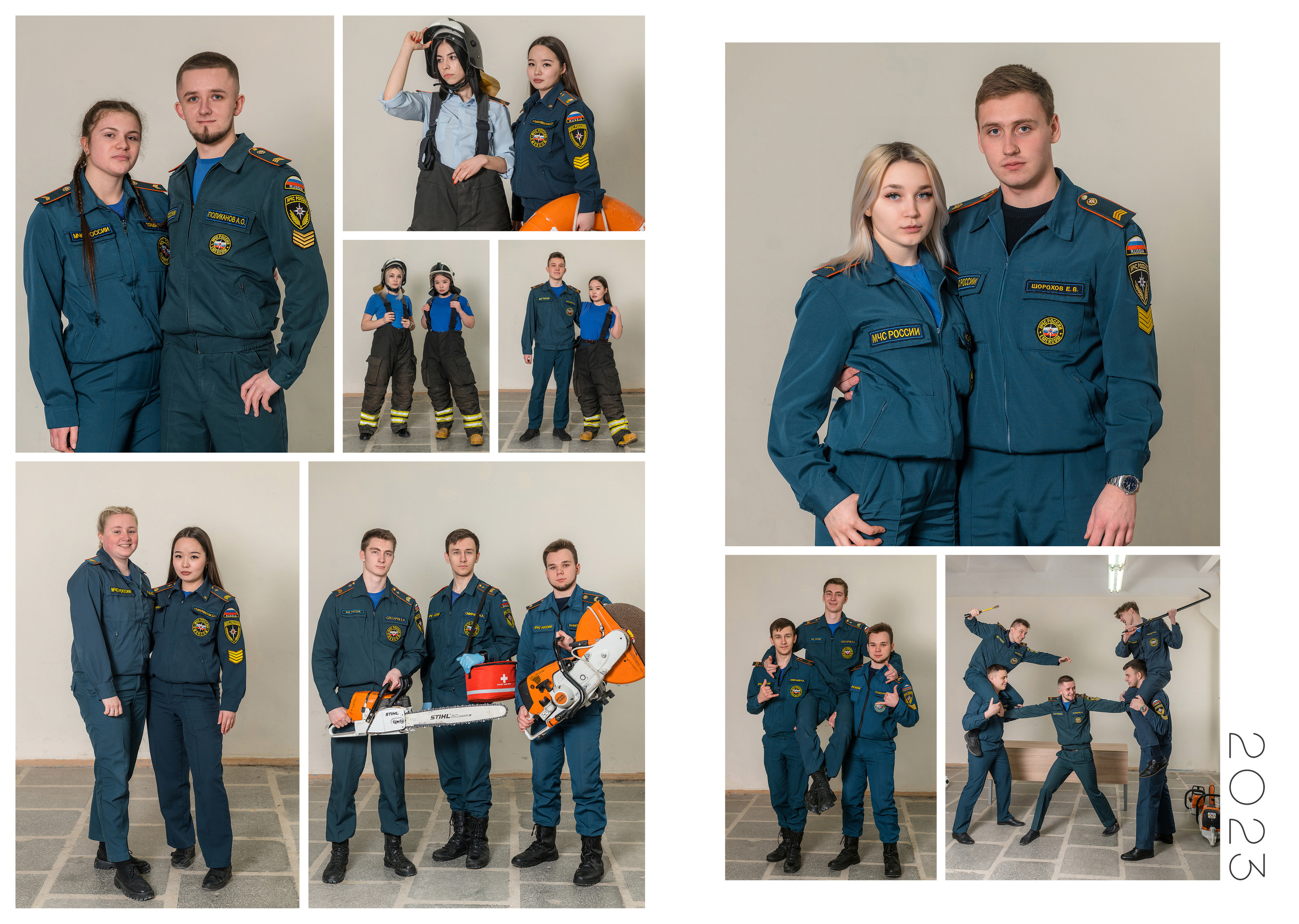 Пример альбома на 8 разворотов для 9-11 классов