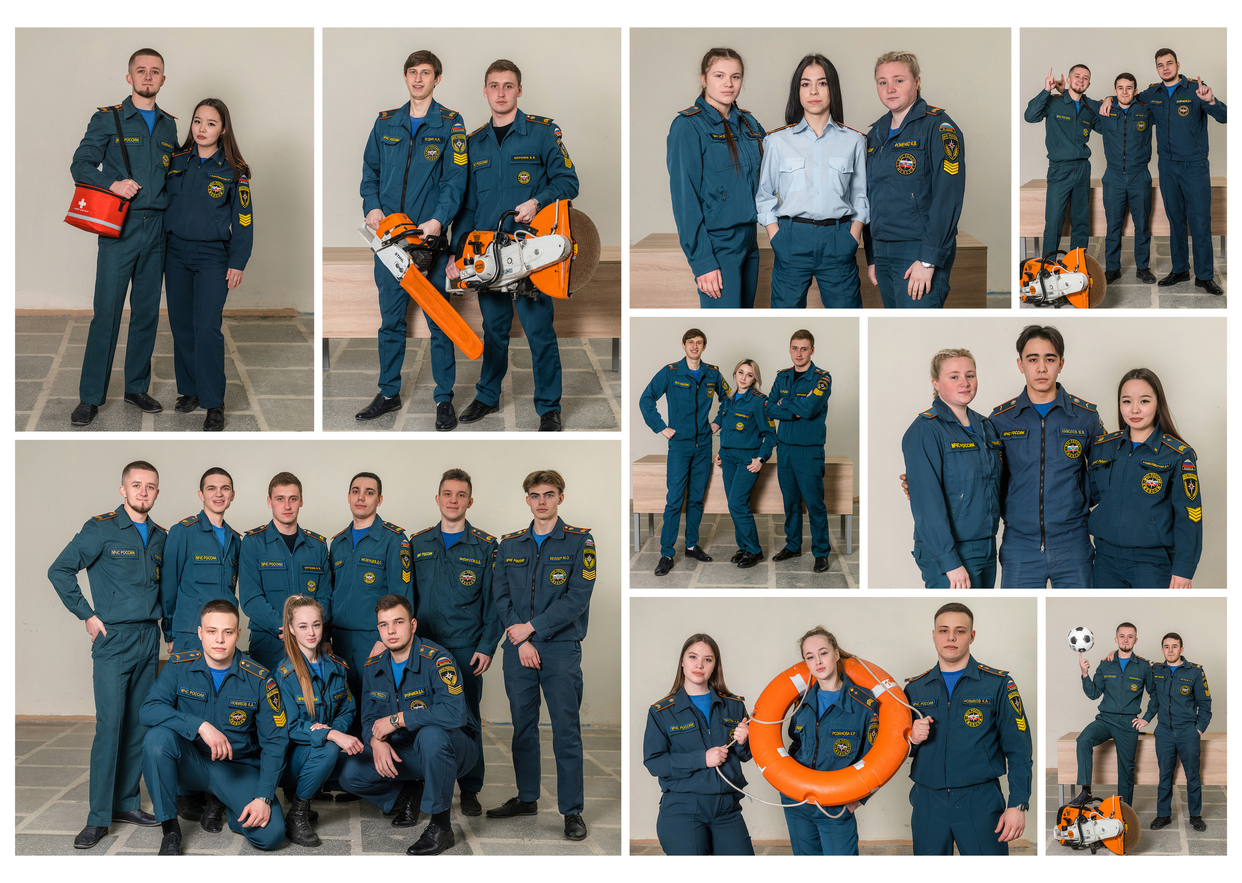 Пример альбома на 8 разворотов для 9-11 классов