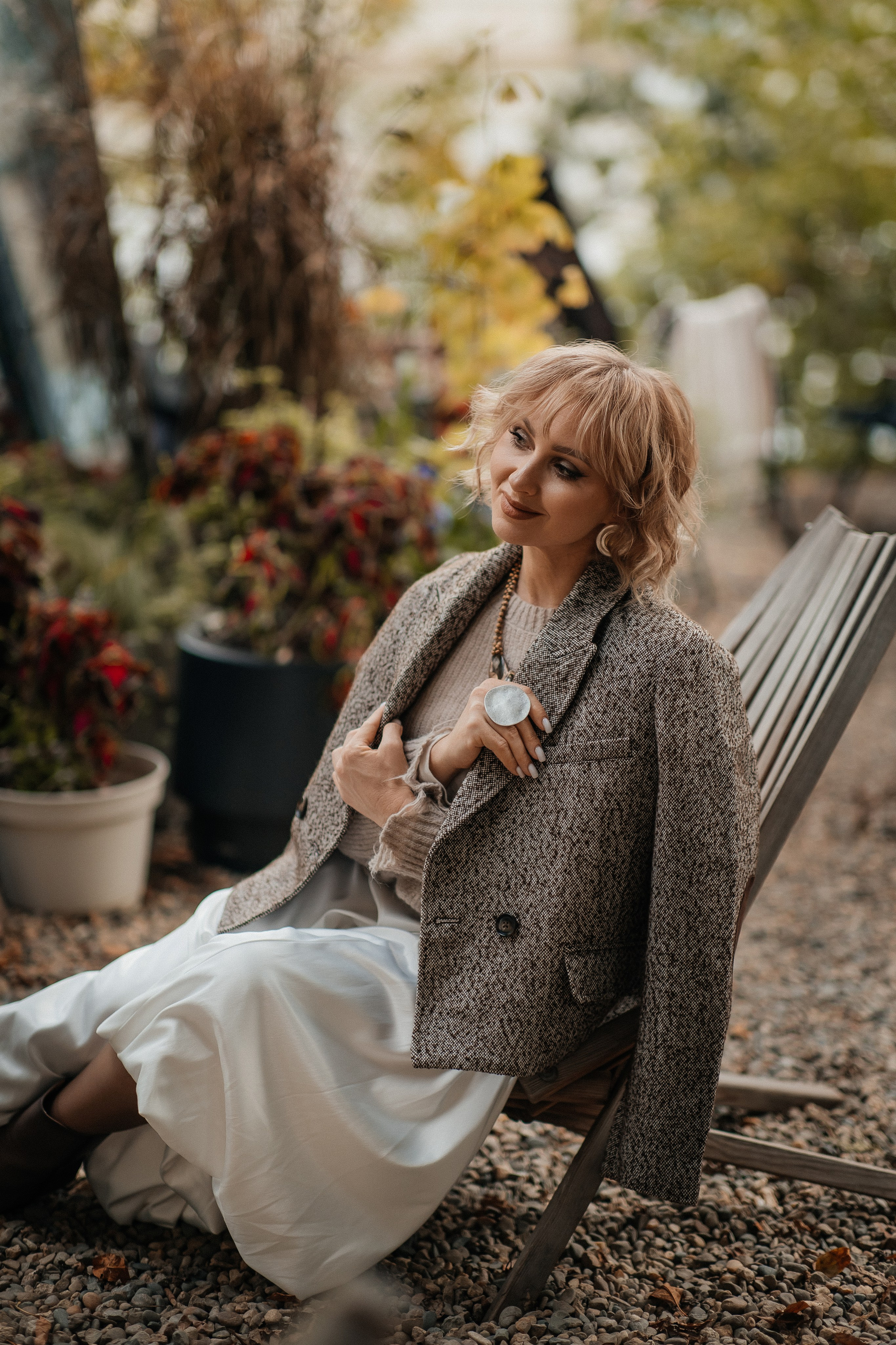 Маша и осень