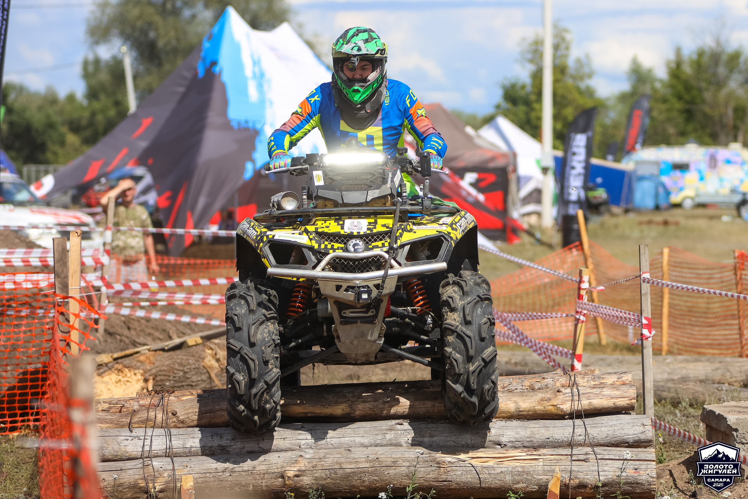 Кубок России по гонкам с водными препятствиями на квадроциклах «Золото Жигулей 2025». Спортивный фотограф в Самаре