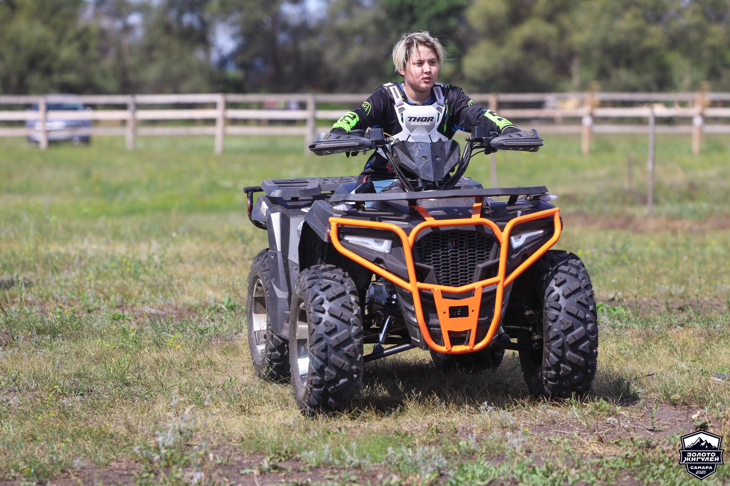 Заезды «МИНИ ДЕТИ» и «МАКСИ ДЕТИ». Кубок России по гонкам с водными препятствиями на квадроциклах «Золото Жигулей 2025». Спортивный фотограф в Самаре