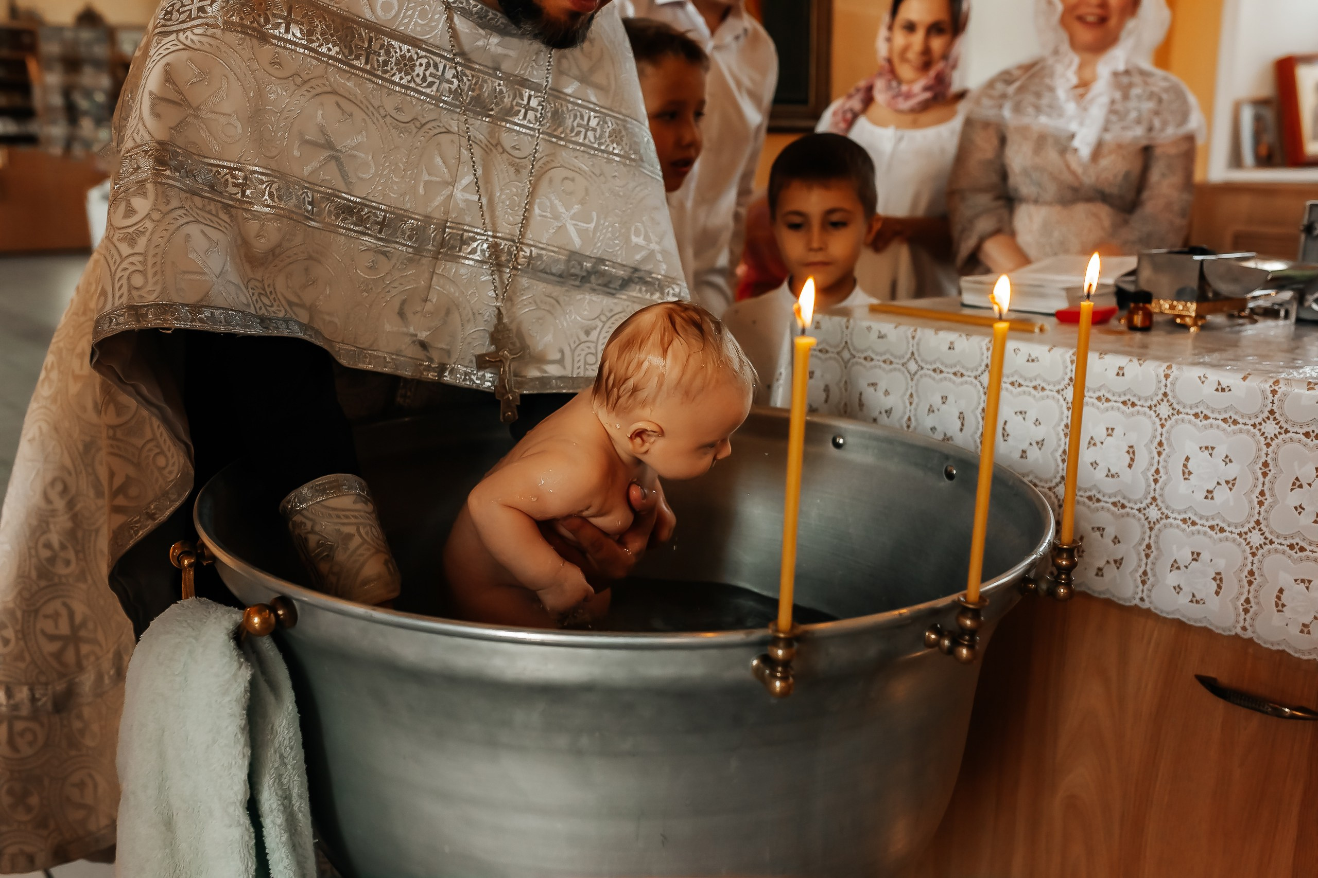 Таинство Крещения Матвея. Съемка Таинств Крещения Венчания, детские и семейные съемки в Пензе