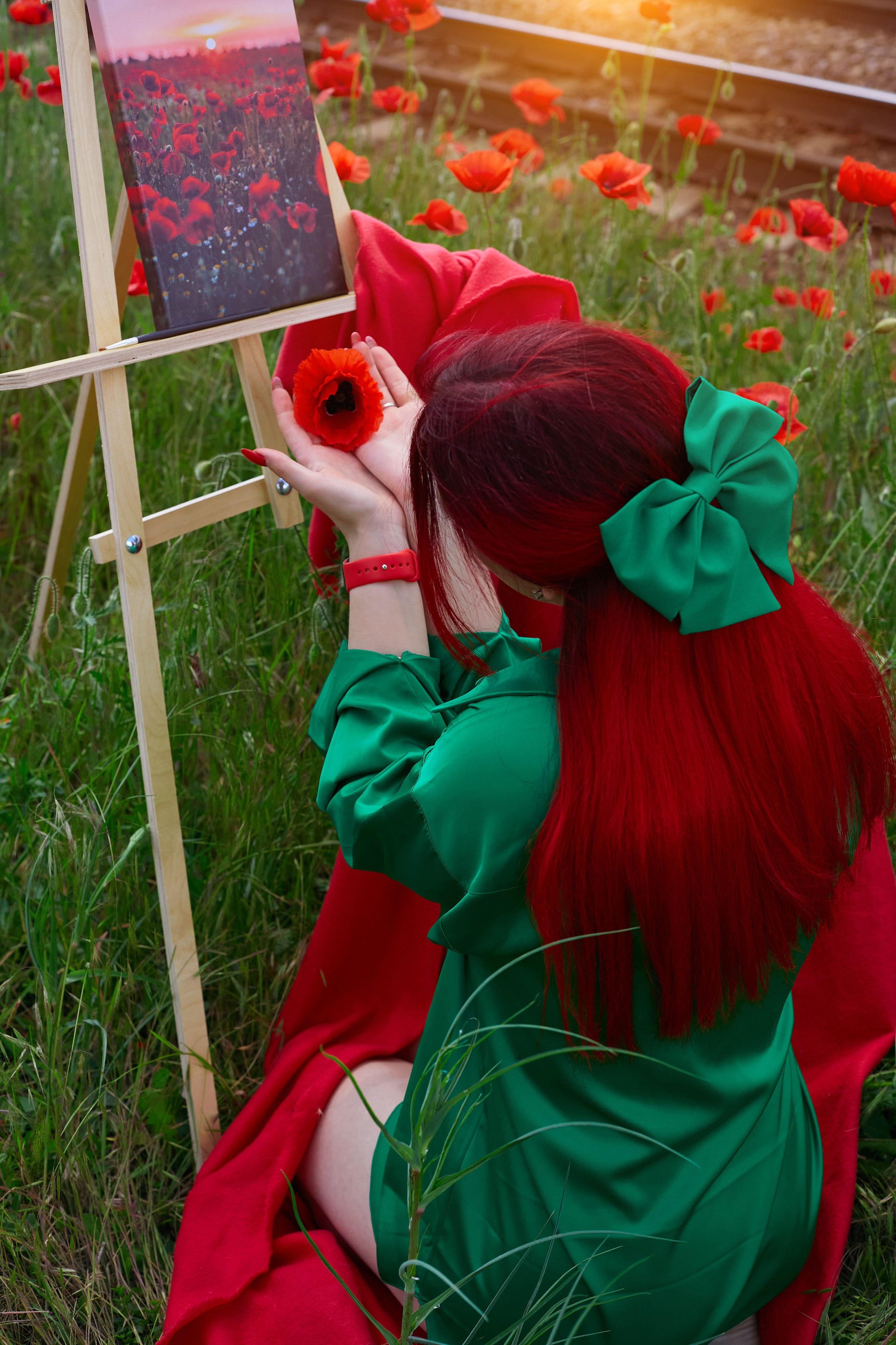 «Картина с маками». Свадебный и креативный фотограф в ЮФО и МСК