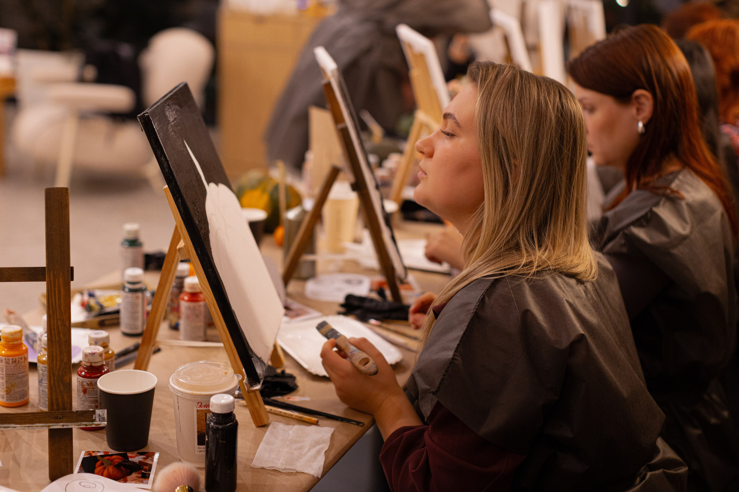 МК Тыква в кафе Здрасте. Анастасия Ракчеева Художник