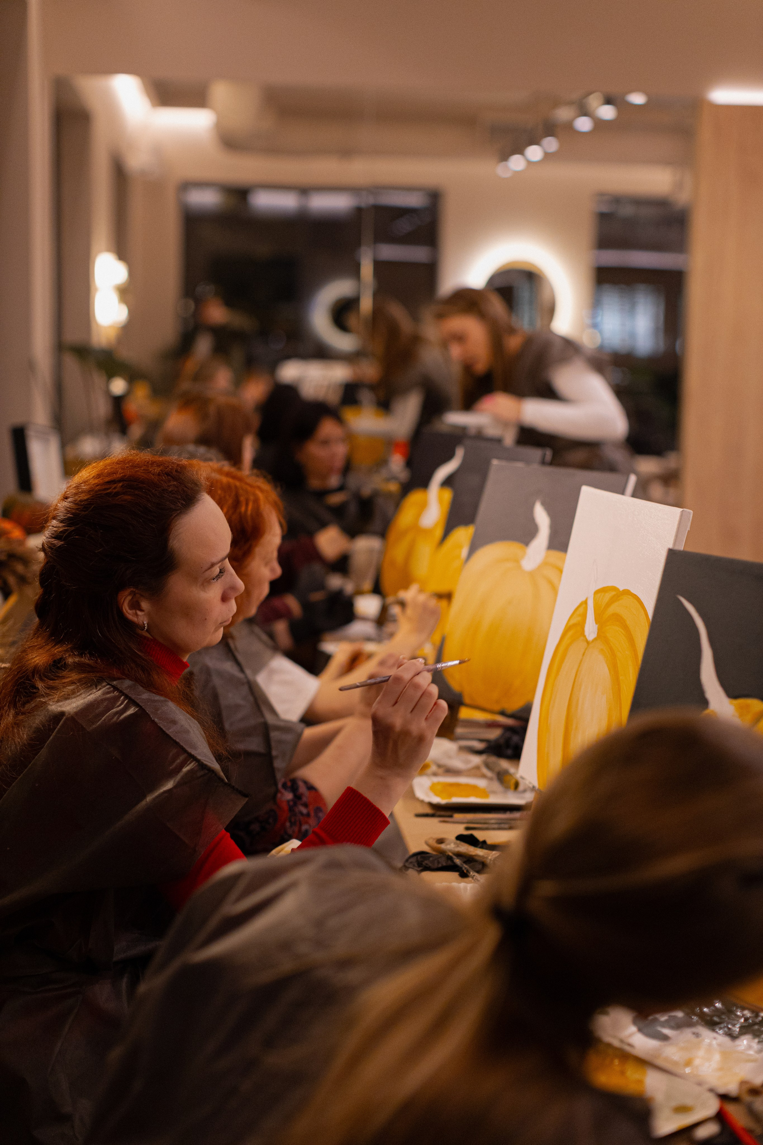 МК Тыква в кафе Здрасте. Анастасия Ракчеева Художник