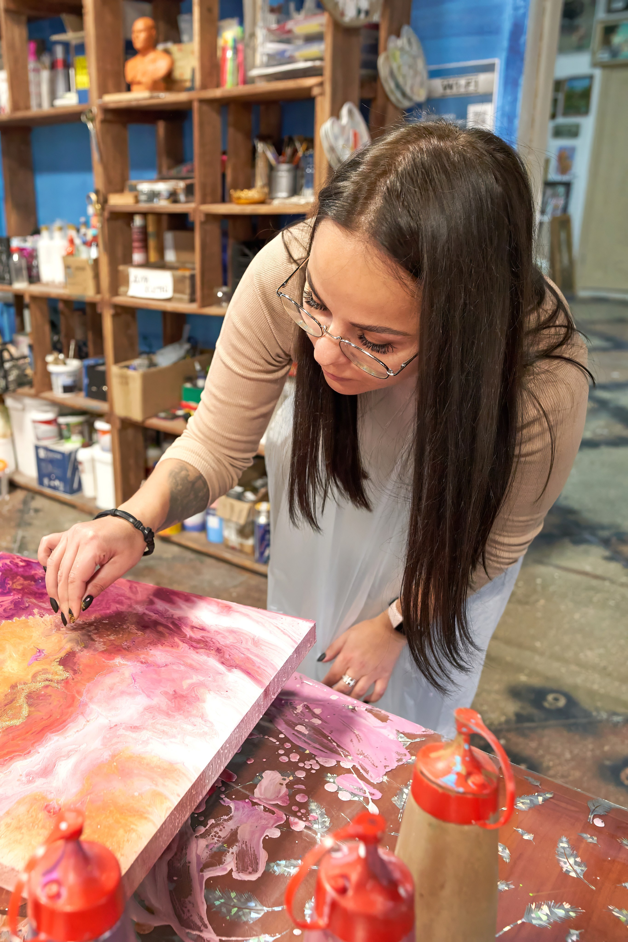 Творческий МК в салоне ЭПОХА. Фотограф в РФ и ЛНР Юлия Федосеева