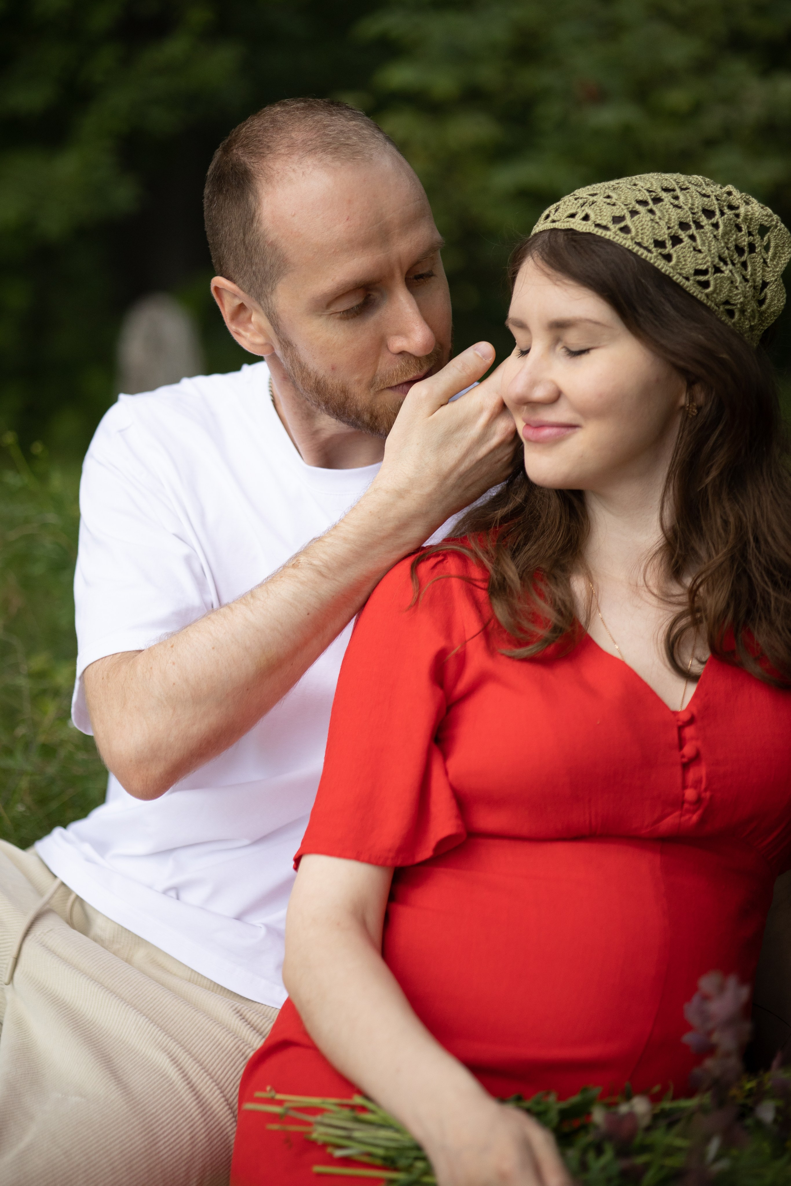 Илья, Анна и малышка в животе. Фотограф Нижний Новгород