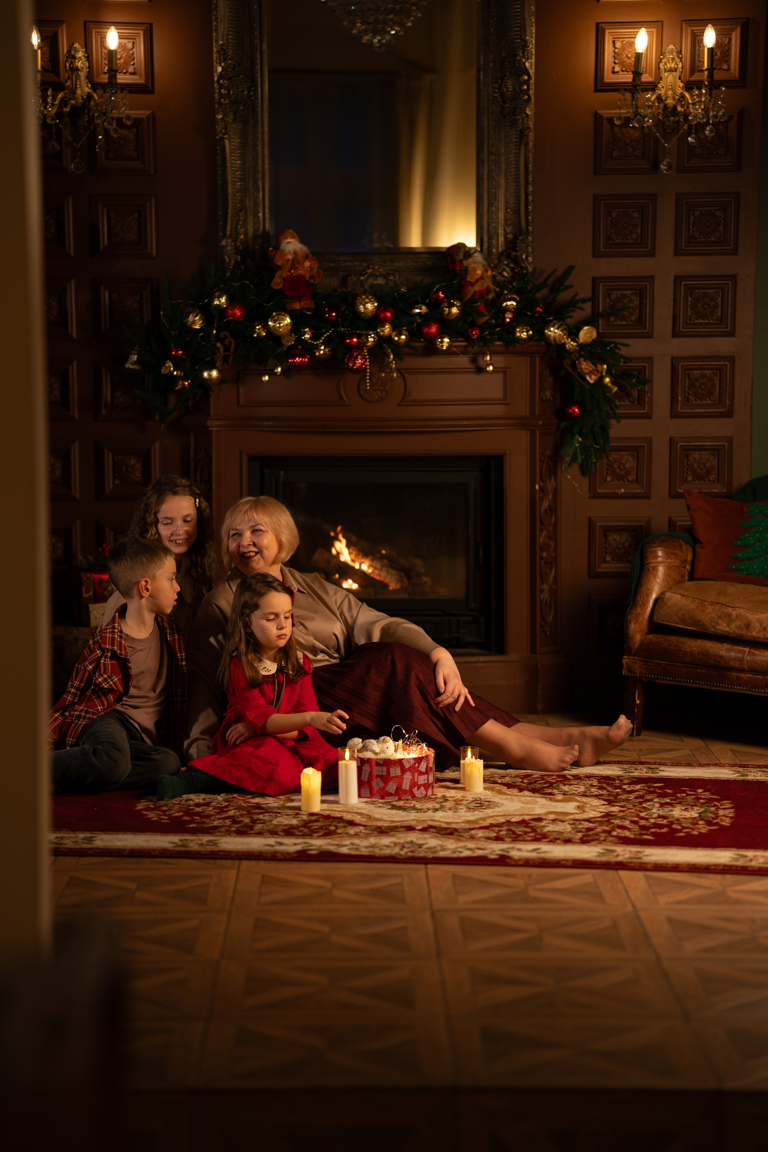 Уютным зимним вечером. Семейный и портретный фотограф в Санкт-Петербурге Татьяна Гримоть