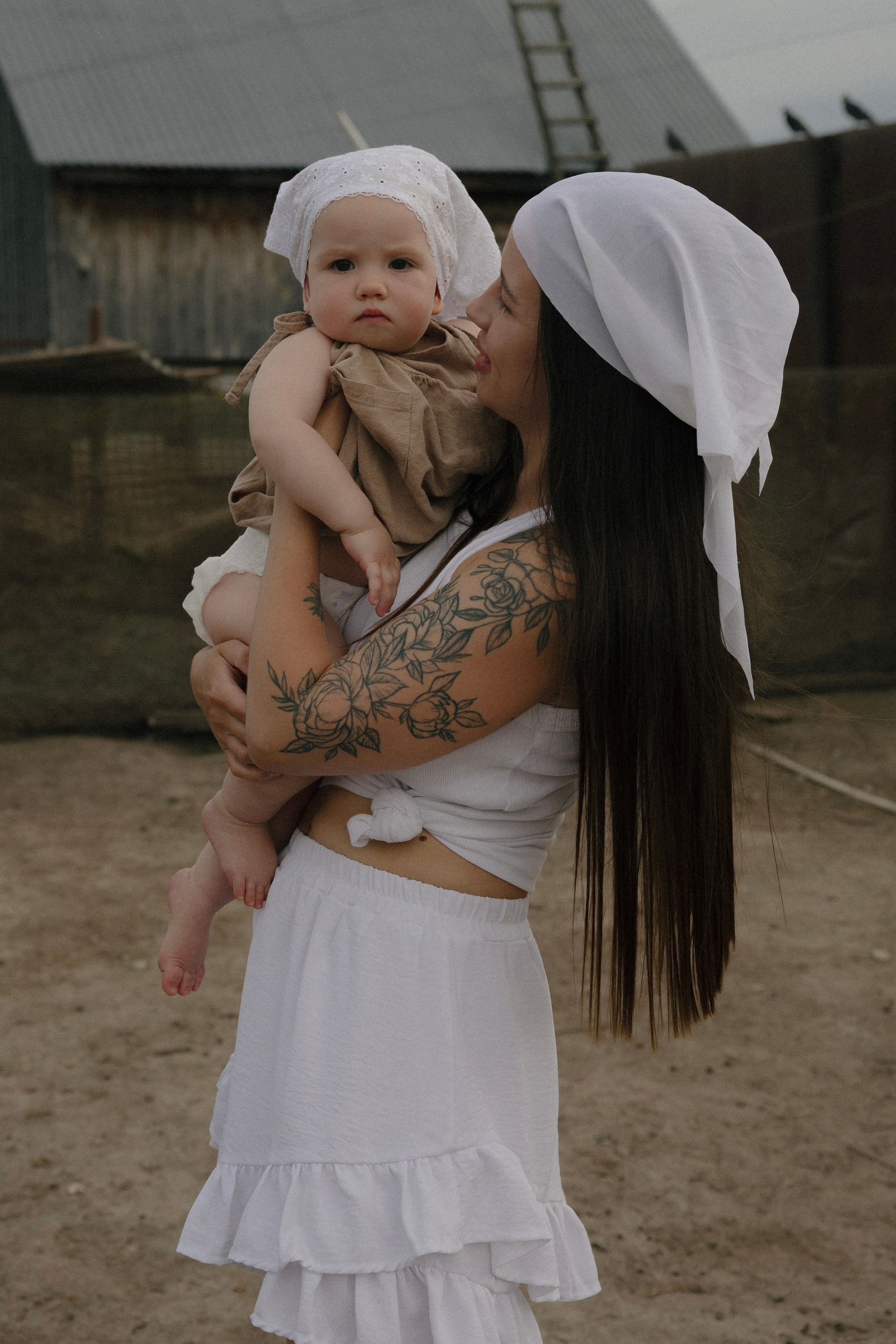 Таня и Тася в деревне. Дубинкина Екатерина Фотограф Рязань, Москва