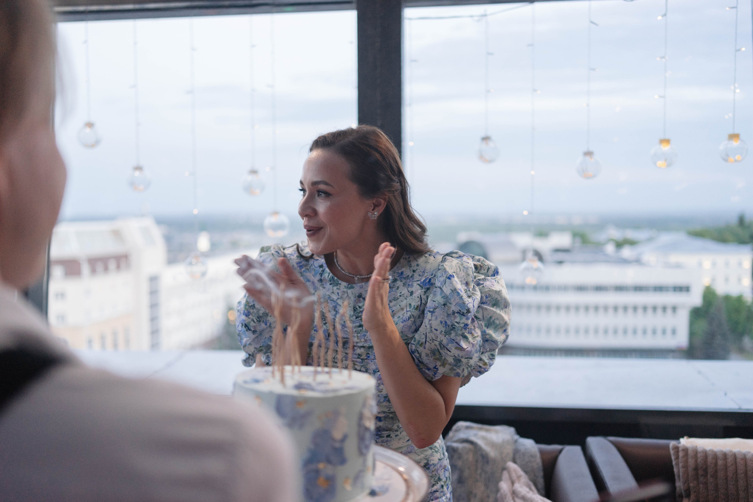 День рождения в ресторане Sky Lounge Уфа. Свадебный фотограф в Уфе  — Данилова Елена