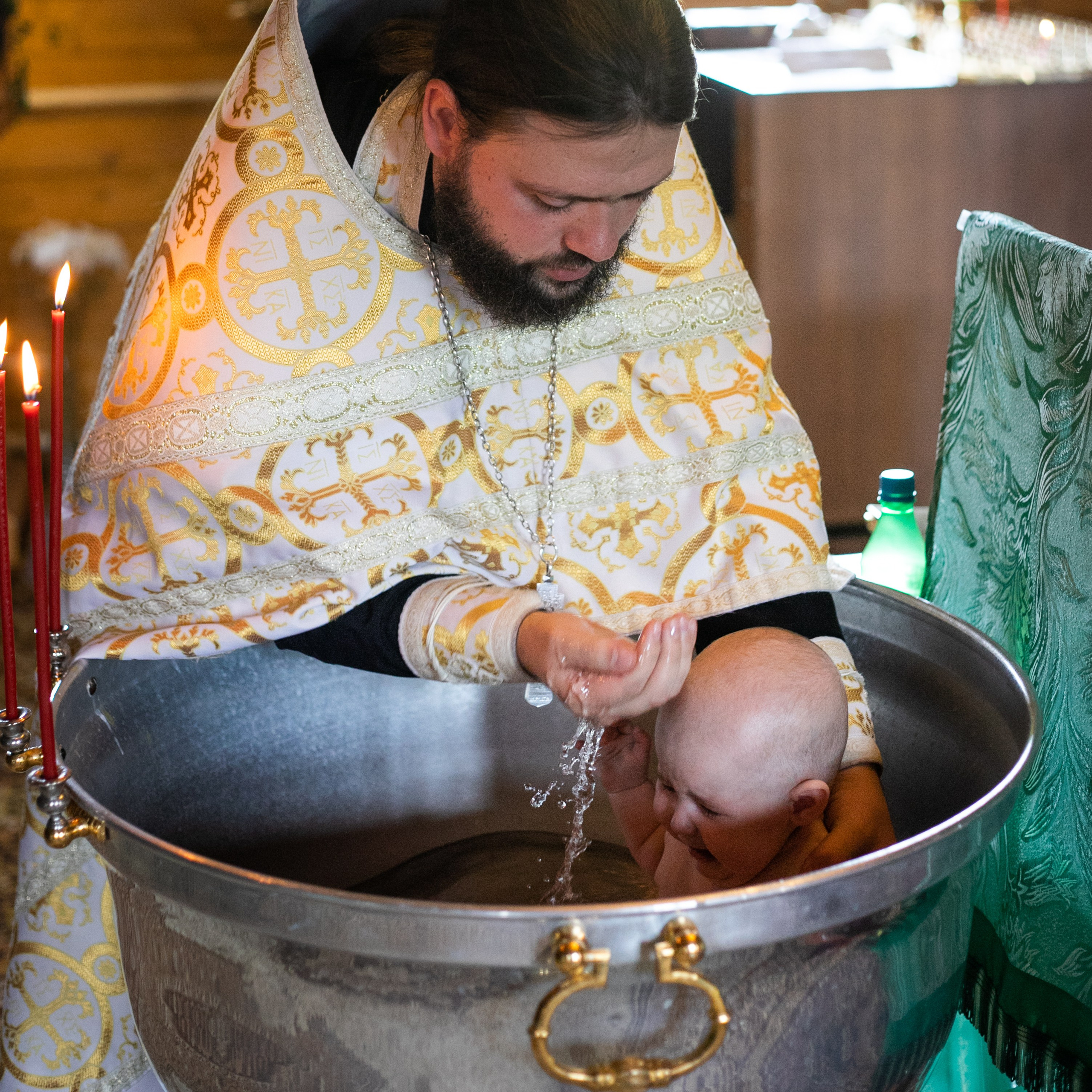 Крестины. Фотограф Москва