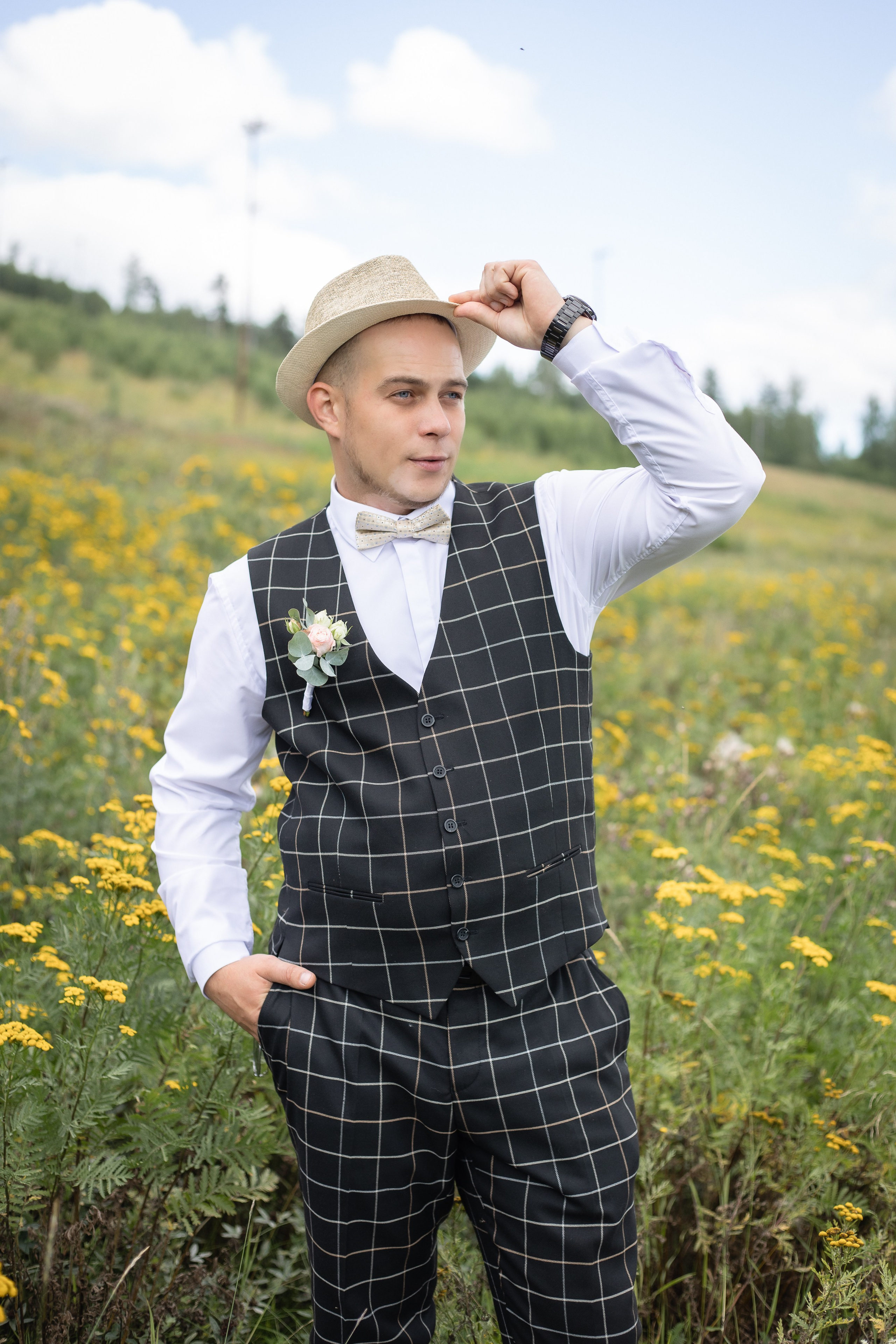 Свадебная фотосессия за городом. Фотограф Татьяна Орлова