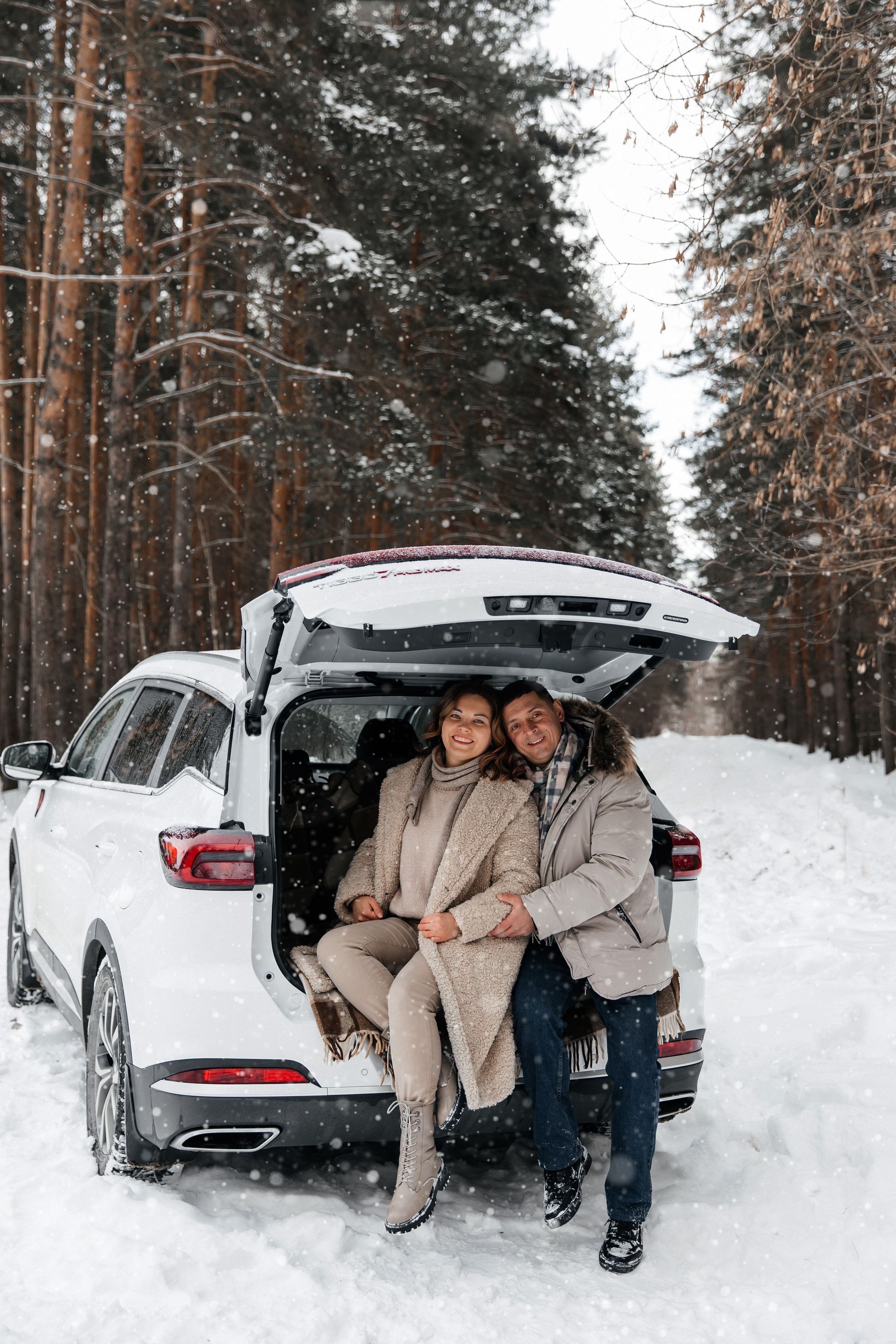 Зимняя прогулка. Свадебный и семейный фотограф у Уфе Евгения Сазонова