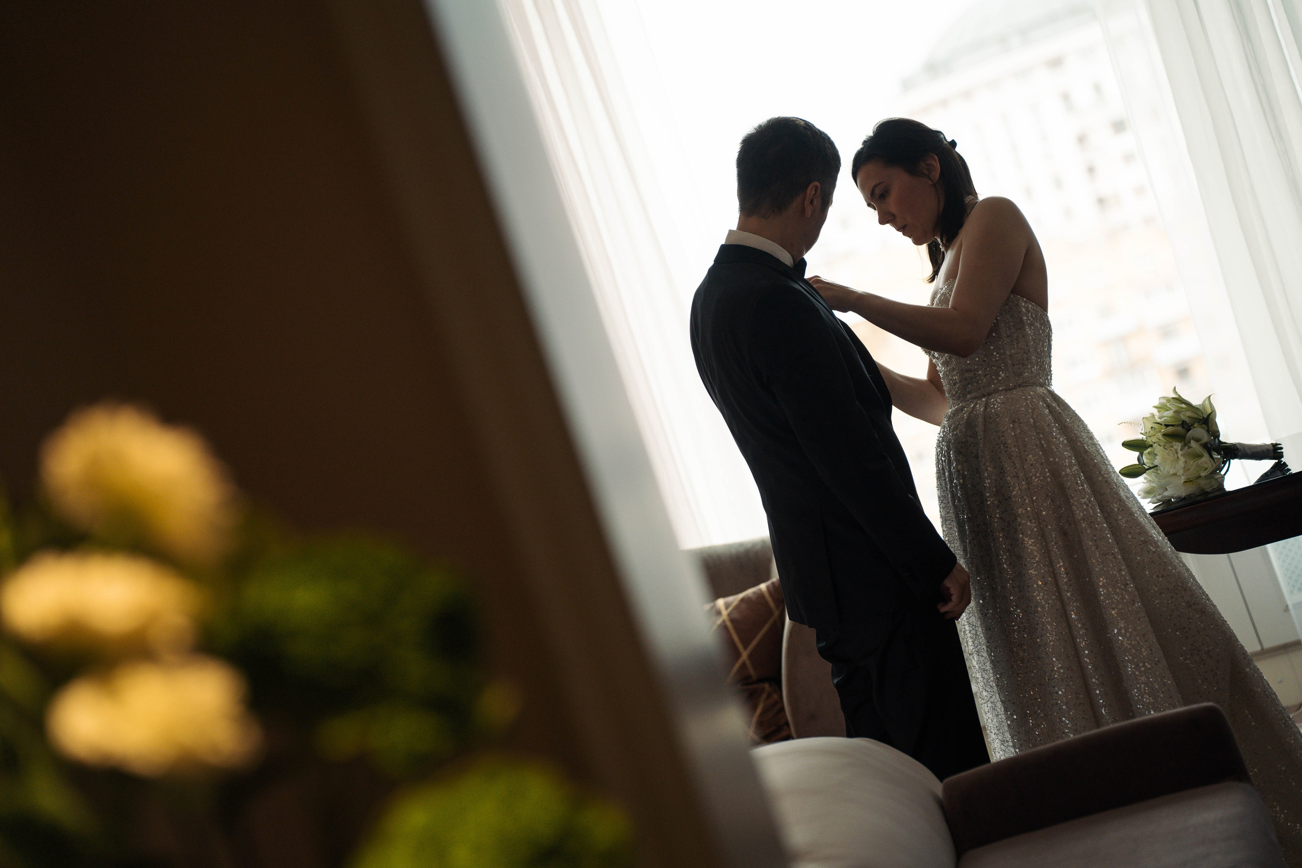 Lotte Hotel или Гуляем весь день. Свадебный Фотограф Москва. Юрий Трофимов