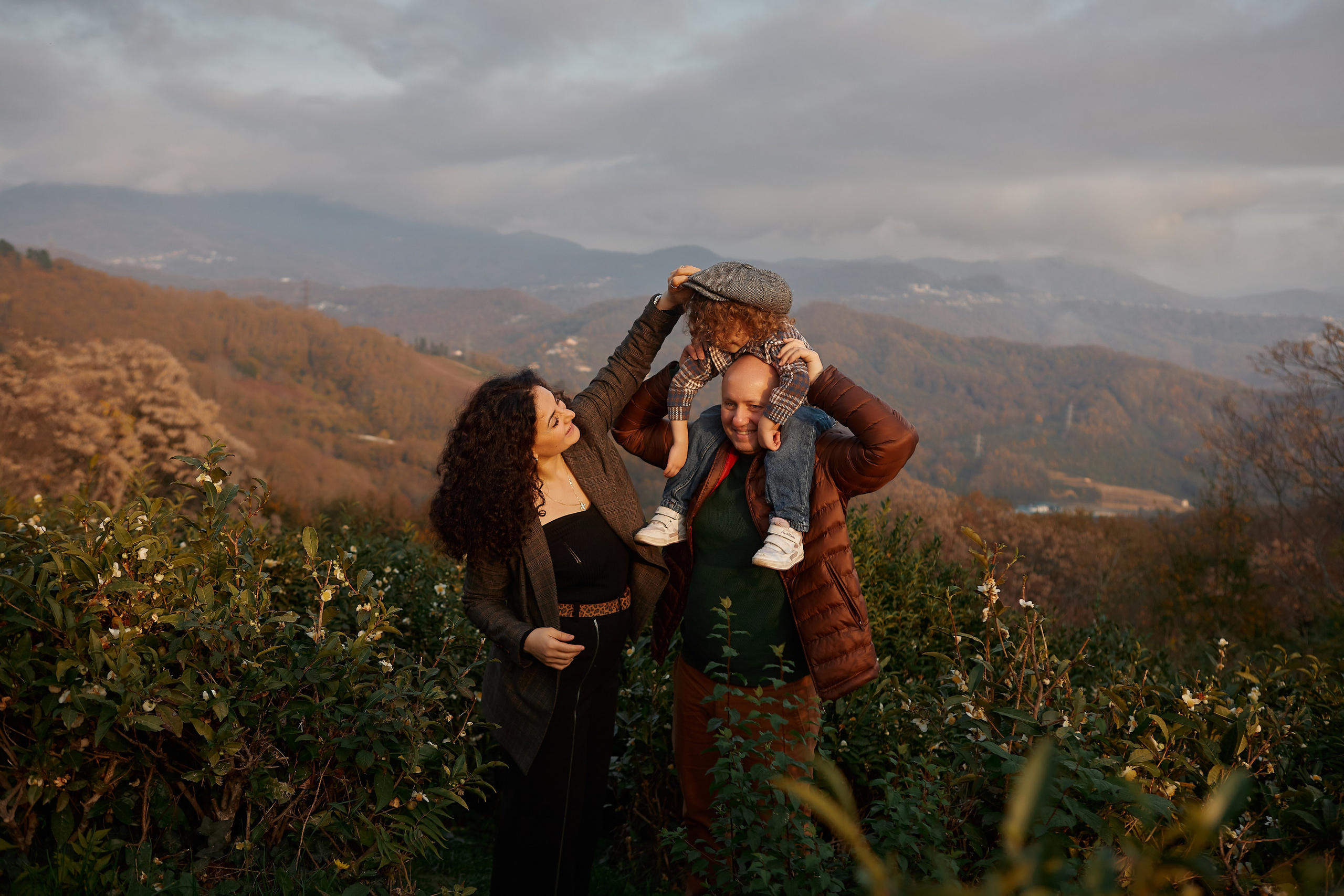 Чайные домики осень. Свадебный и семейный фотограф в Сочи-Красной поляне Ларионова Анна