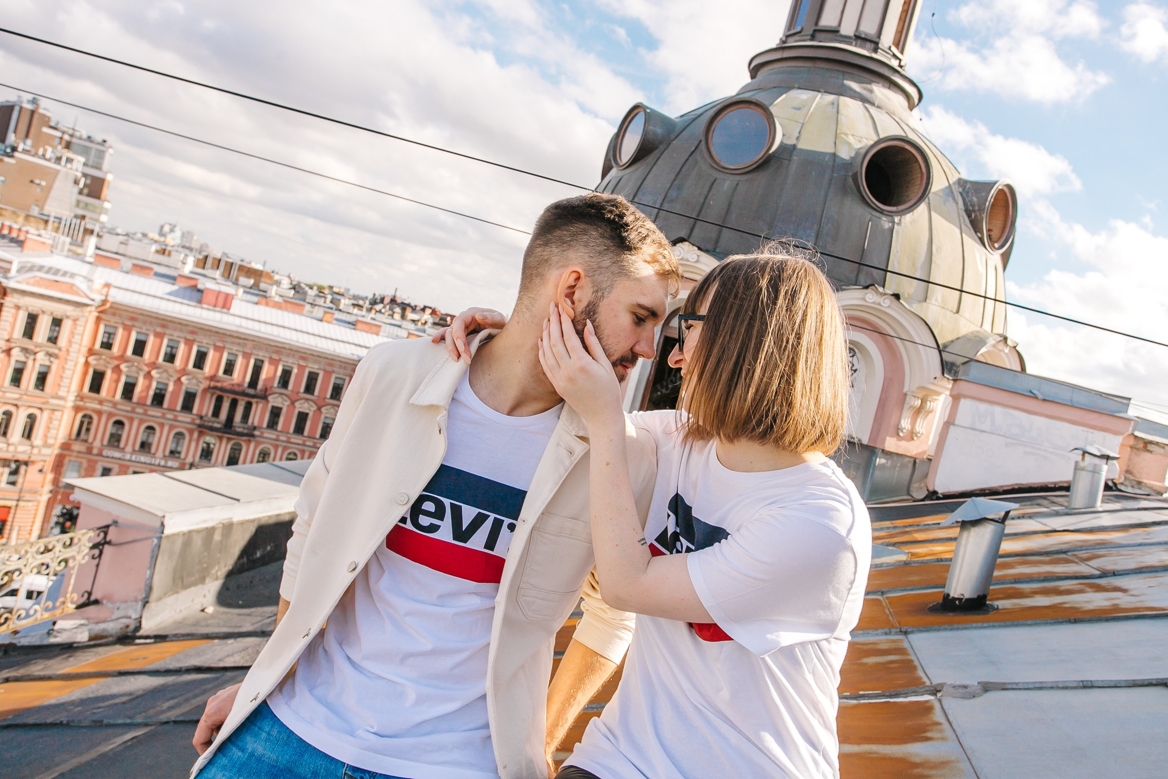 Свидание на крыше. Фотограф в Санкт-Петербурге Юлия Ласкари