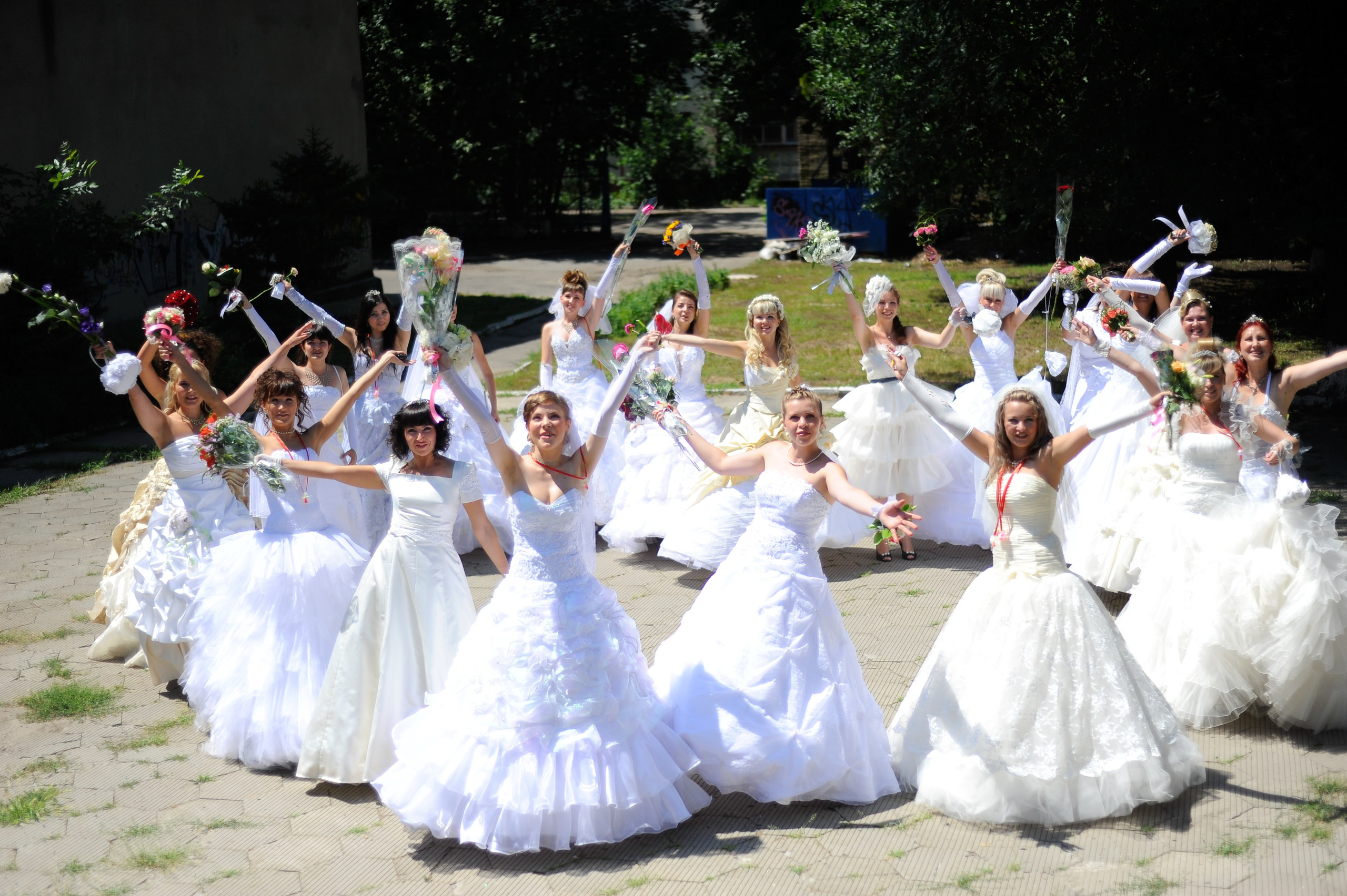 Городской Парад Невест. Максим Матвийченко и Виктория Басова профессионалы своего дела